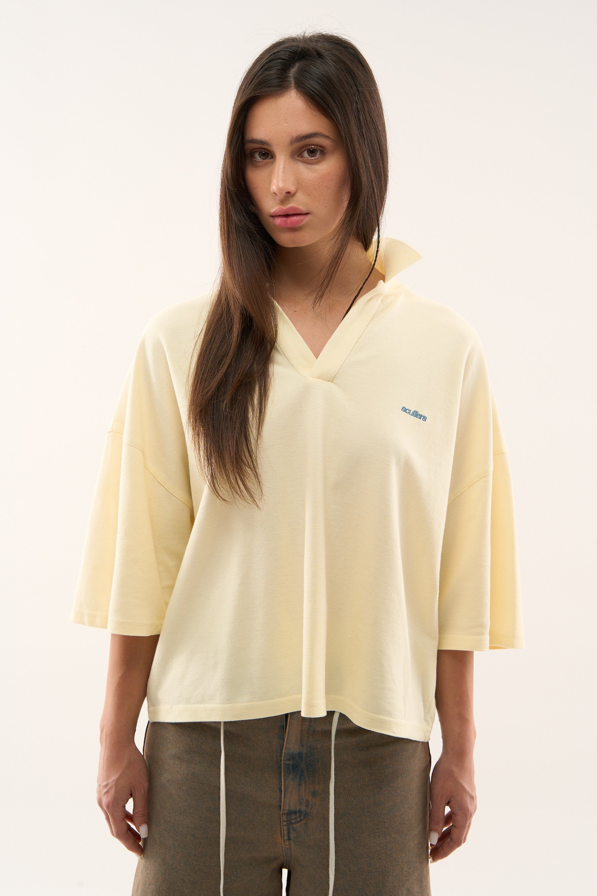 Pininfirina Light Yellow Polo