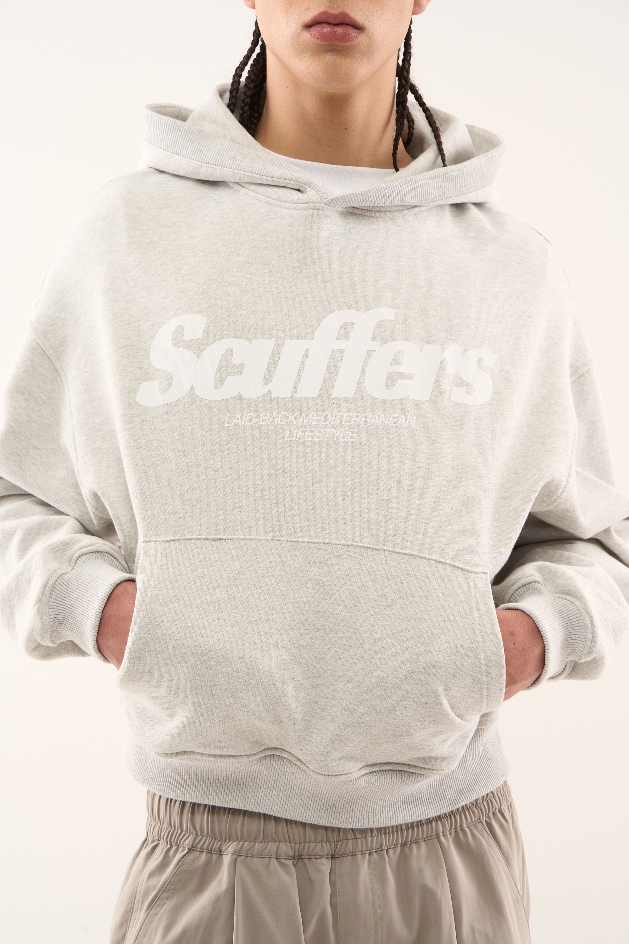 Pop Light Grey Hoodie