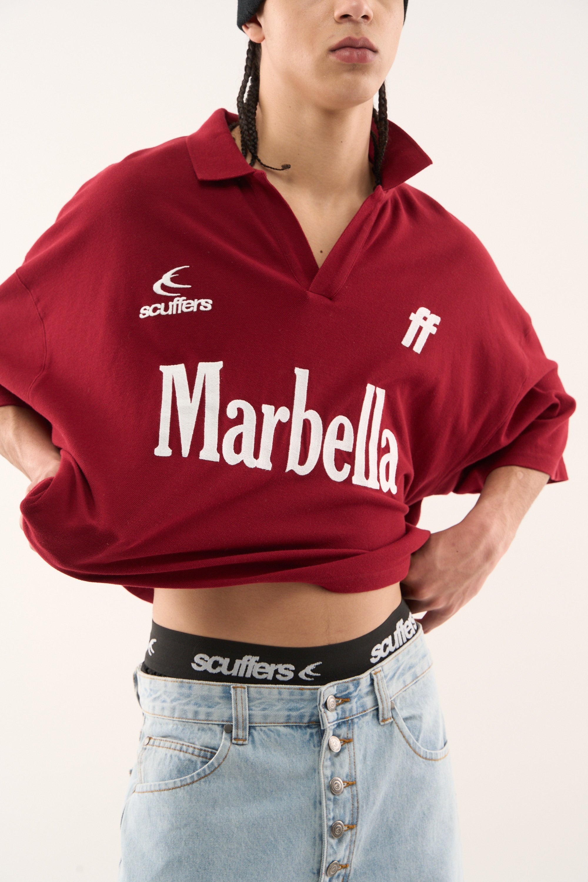 Marbella Dark Red Polo