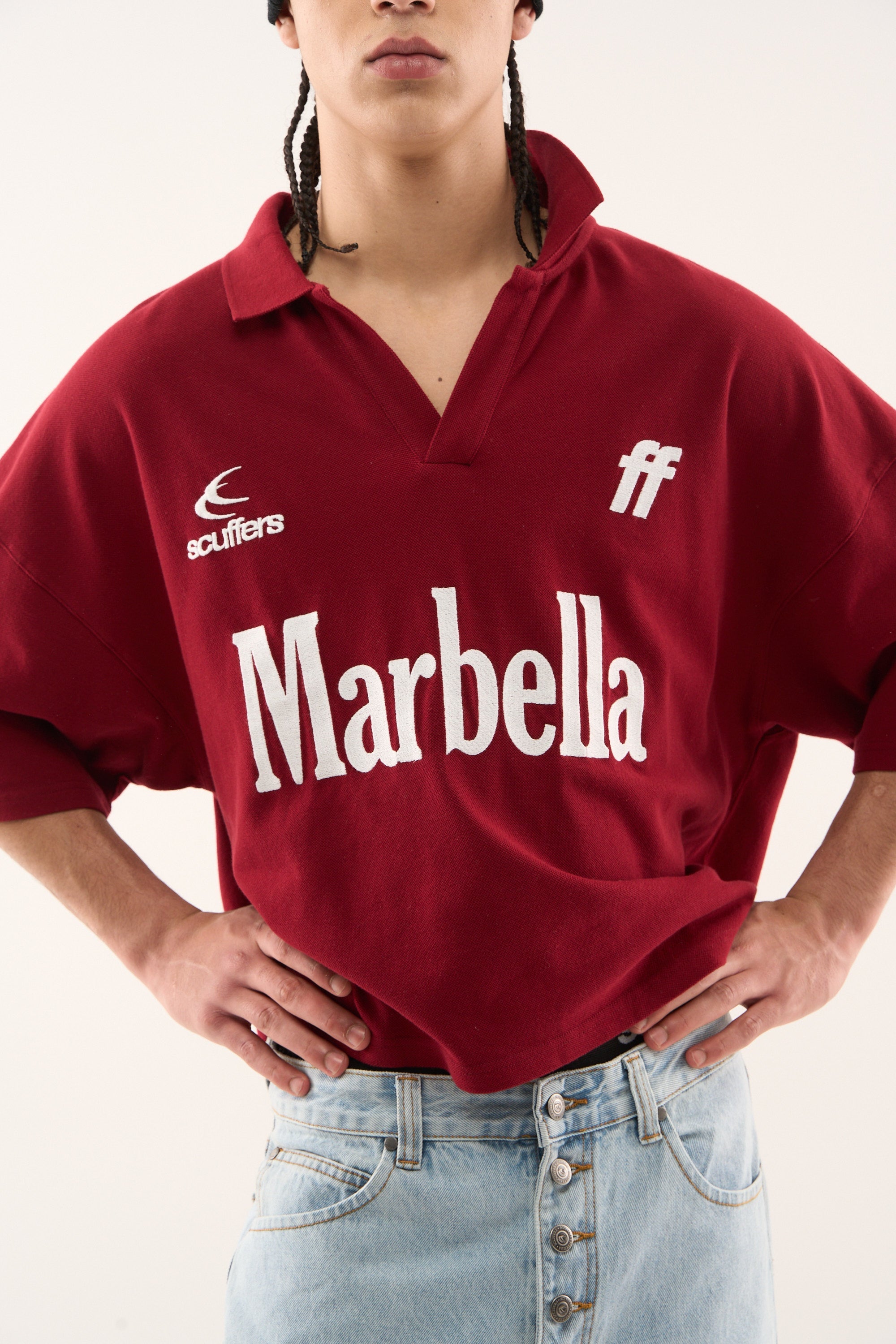 Marbella Dark Red Polo