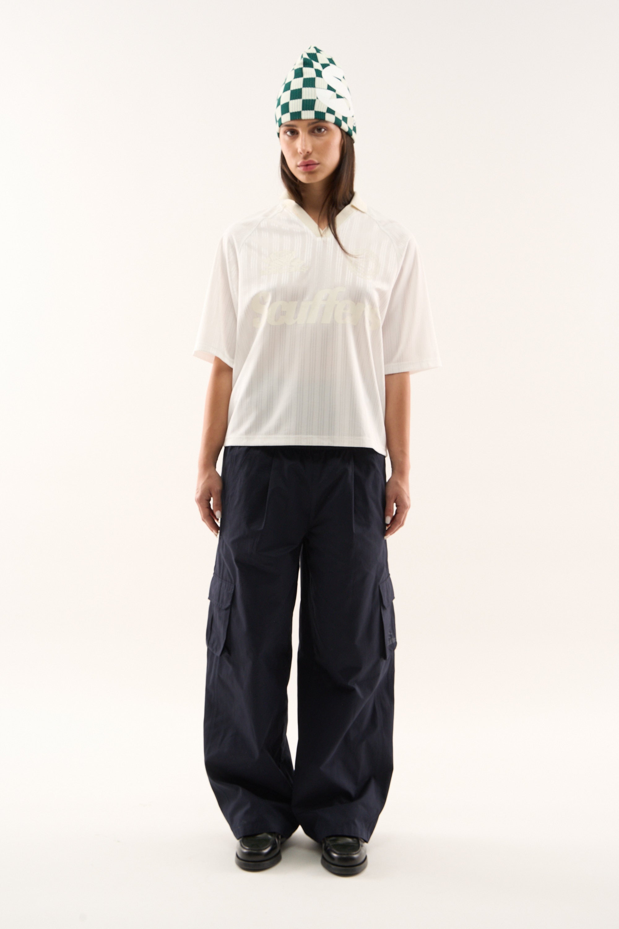 Pearl White Football T-Shirt