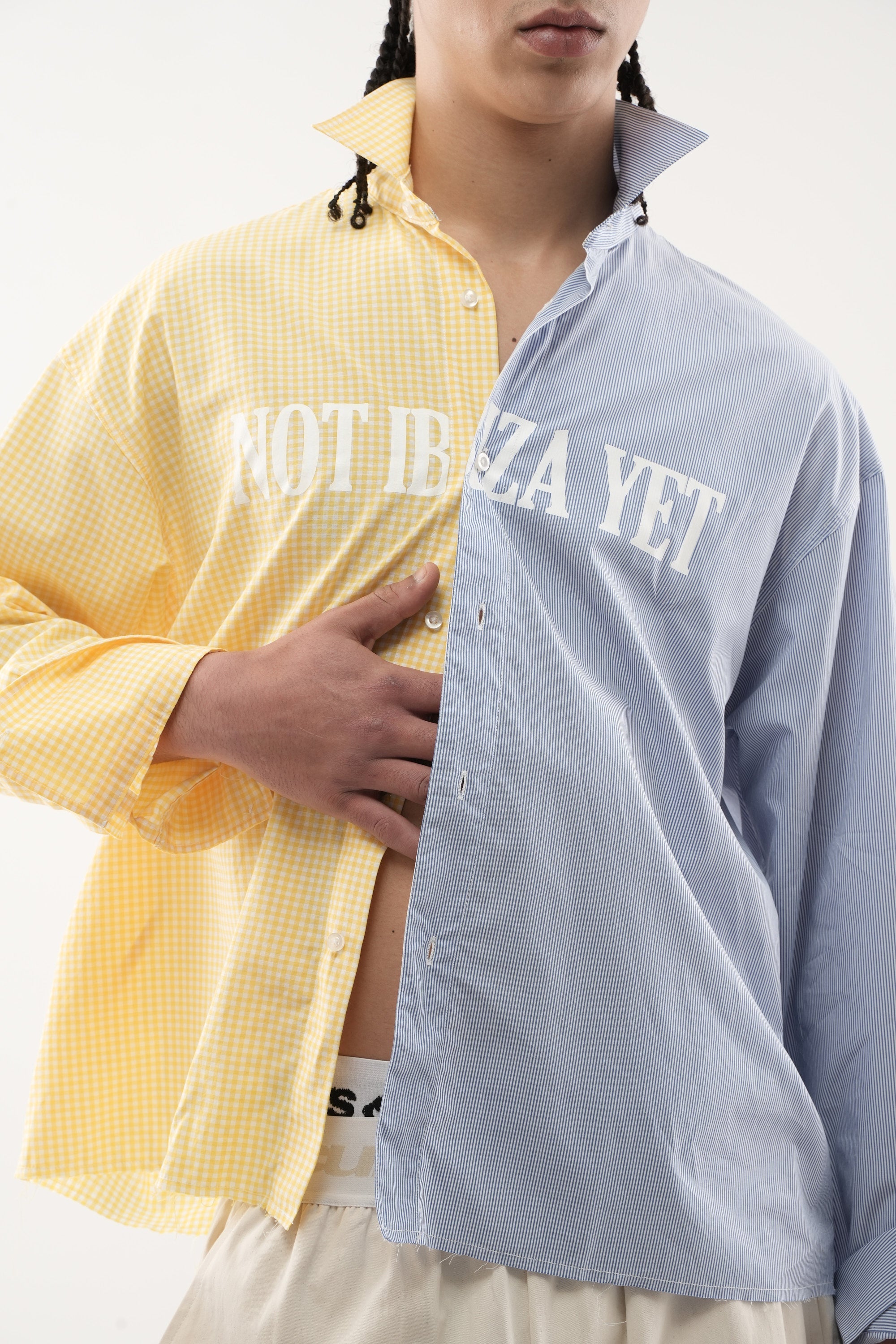 Not Ibiza Again Yellow Shirt