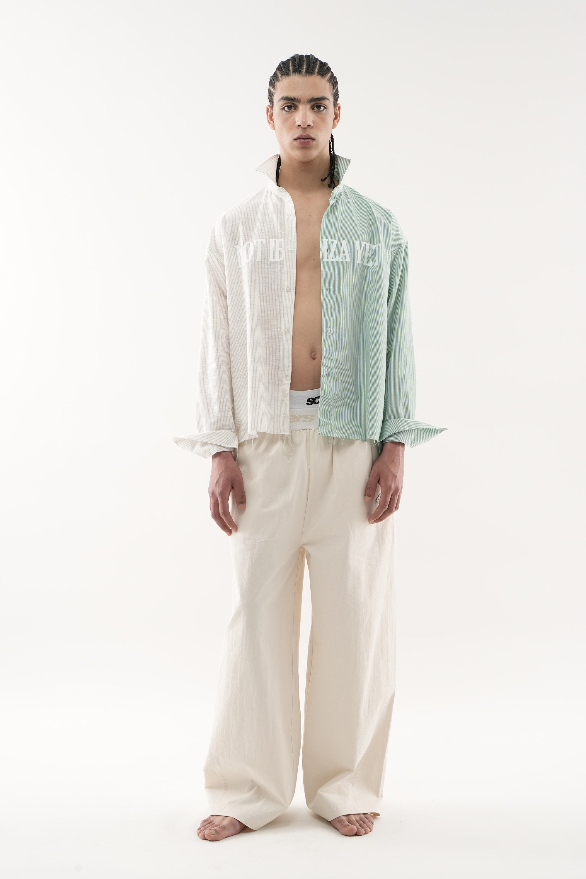 Not Ibiza Again Green Shirt