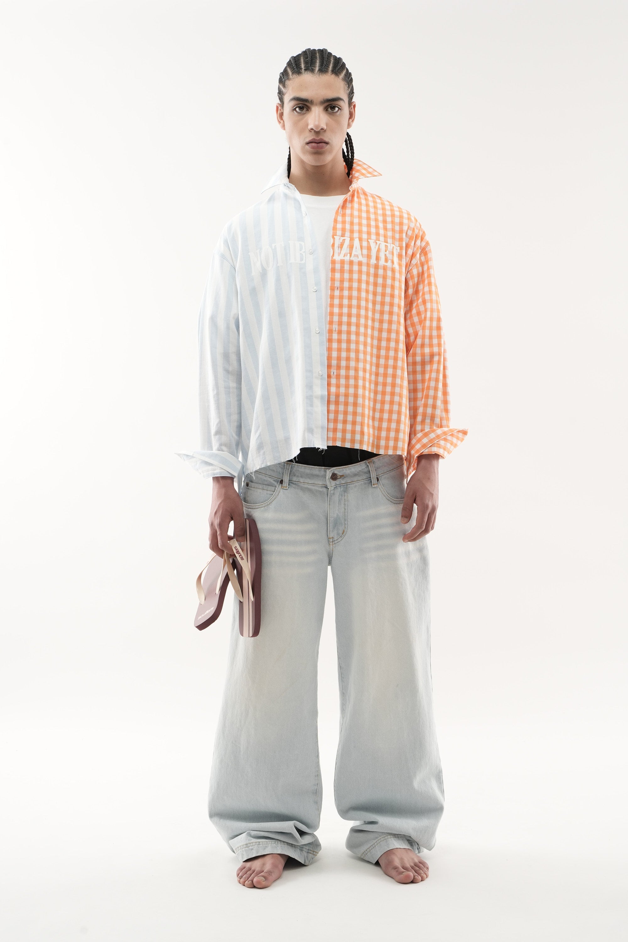 Not Ibiza Again Orange Shirt