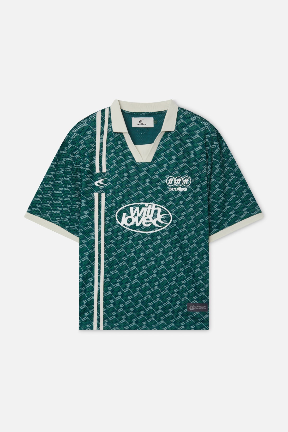 Monogram Green Football T-shirt