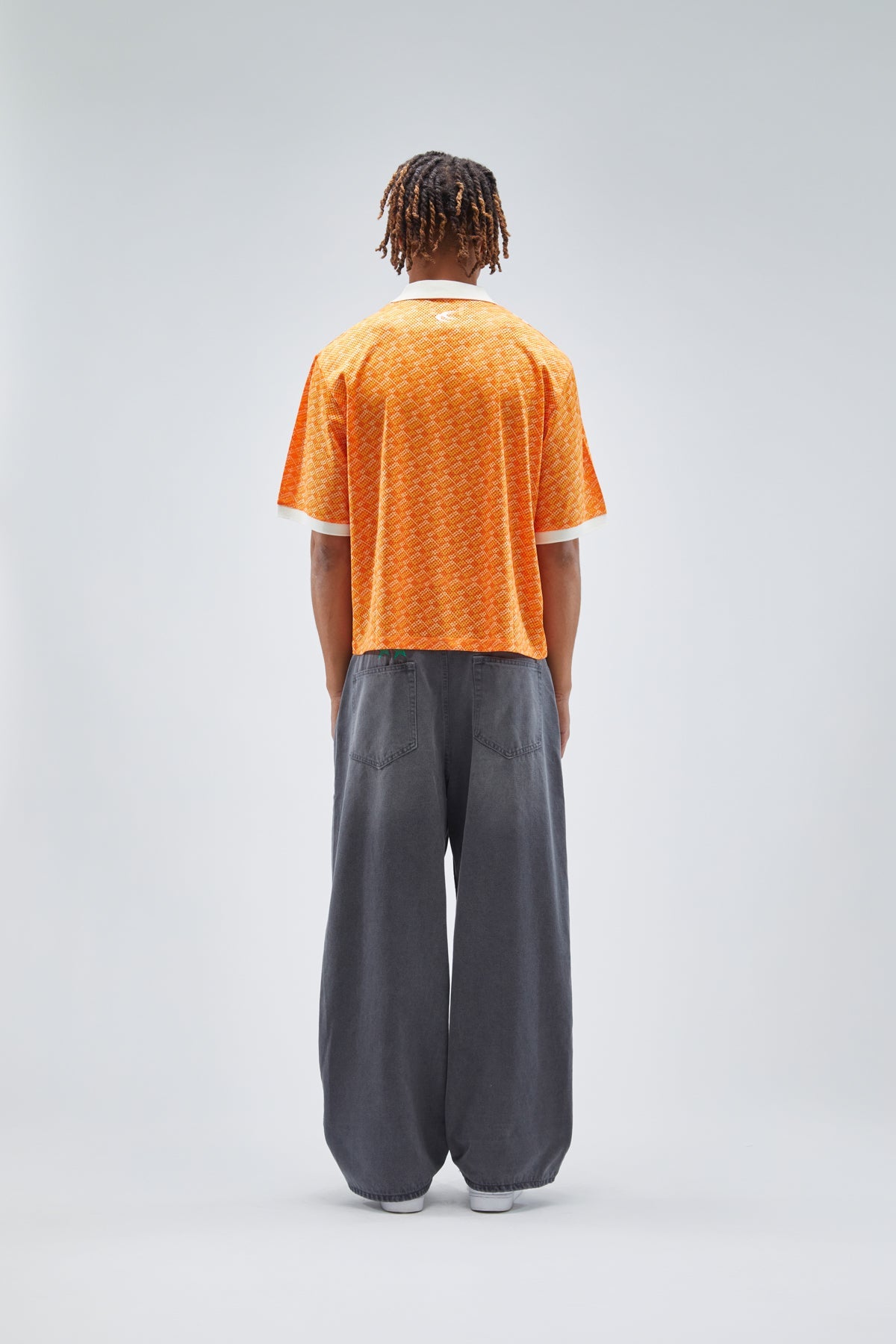 Monogram Orange Football T-shirt