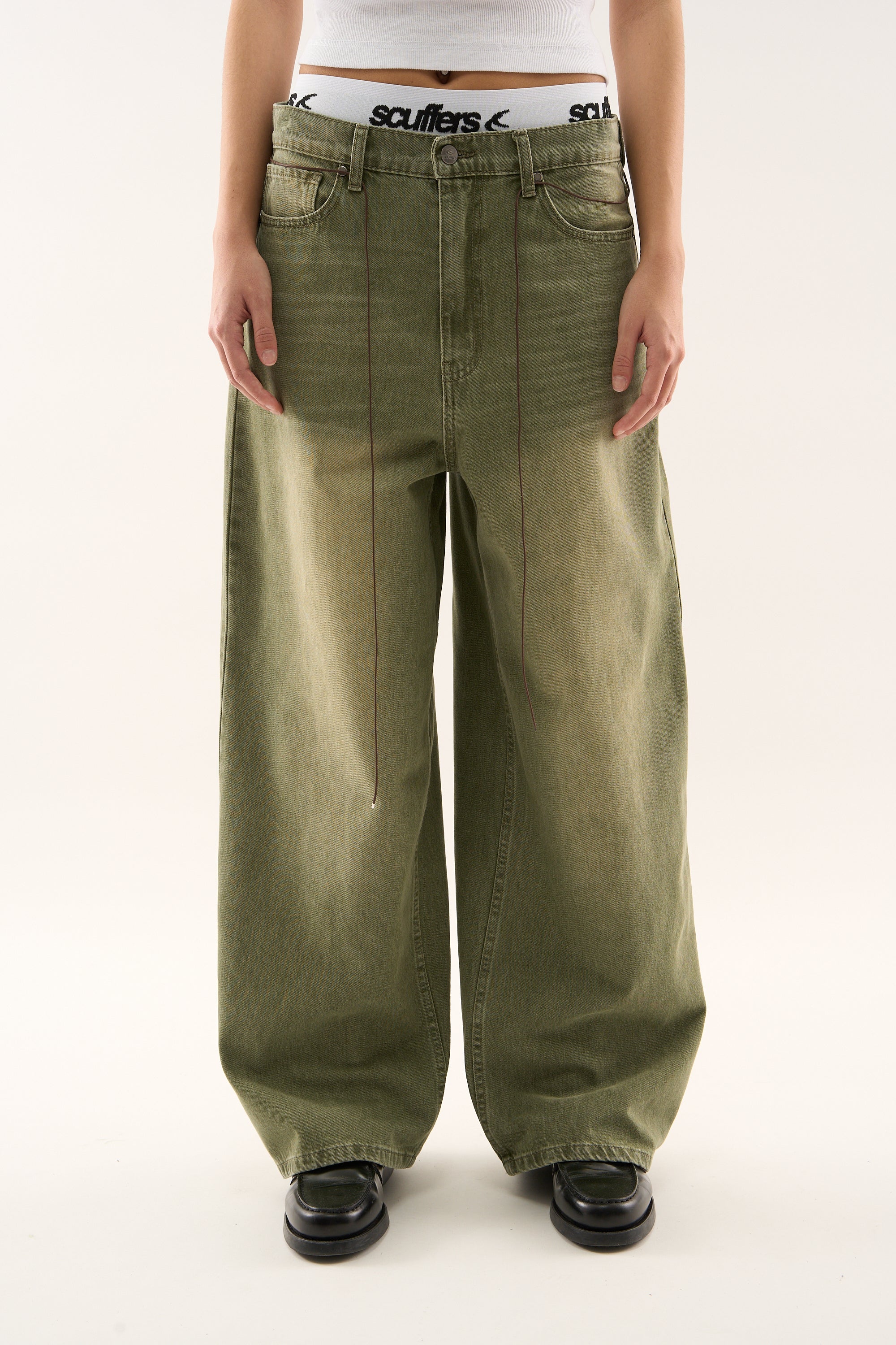 Jumbo Pants Green