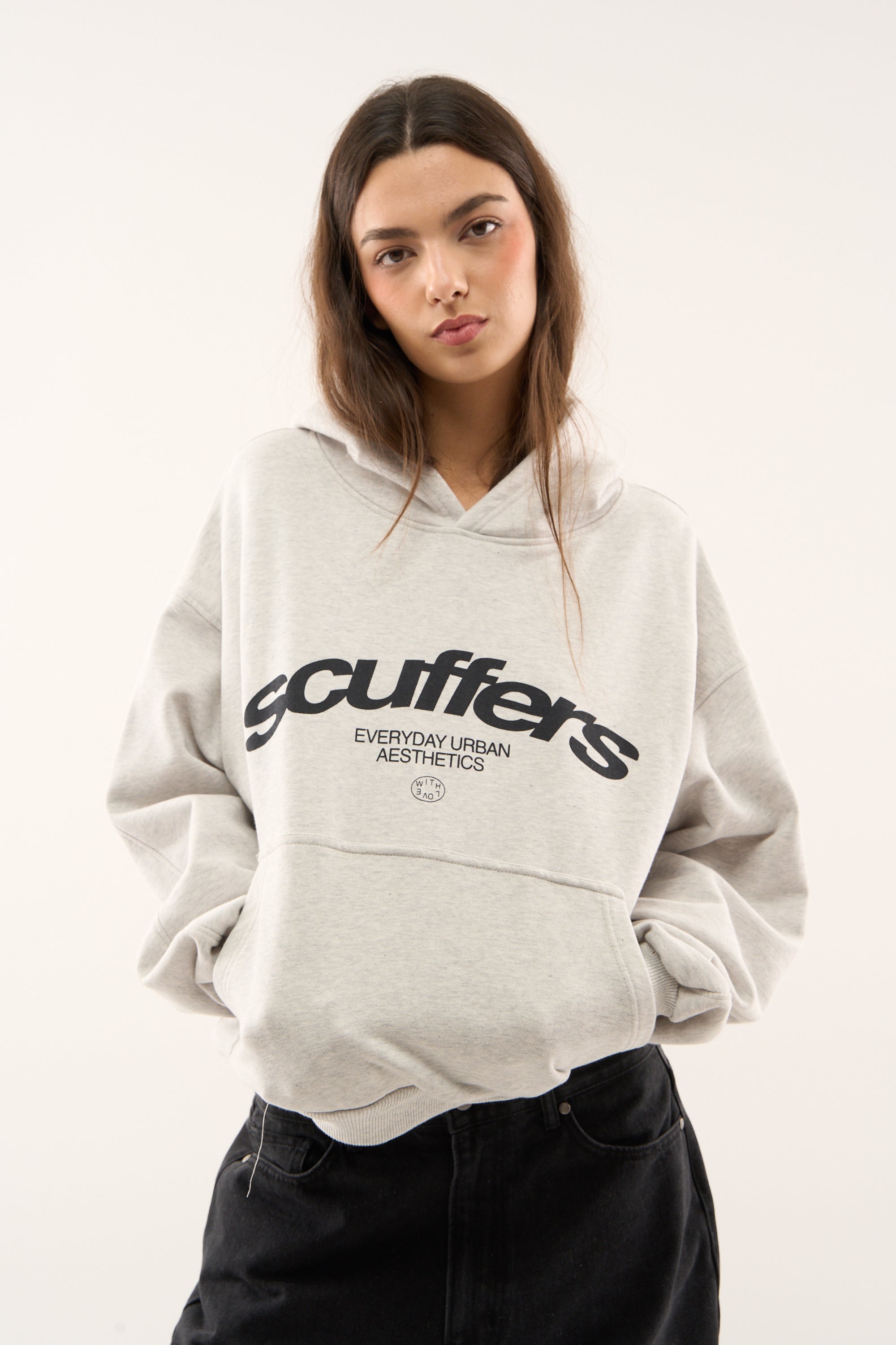 Iconic Light Grey Hoodie