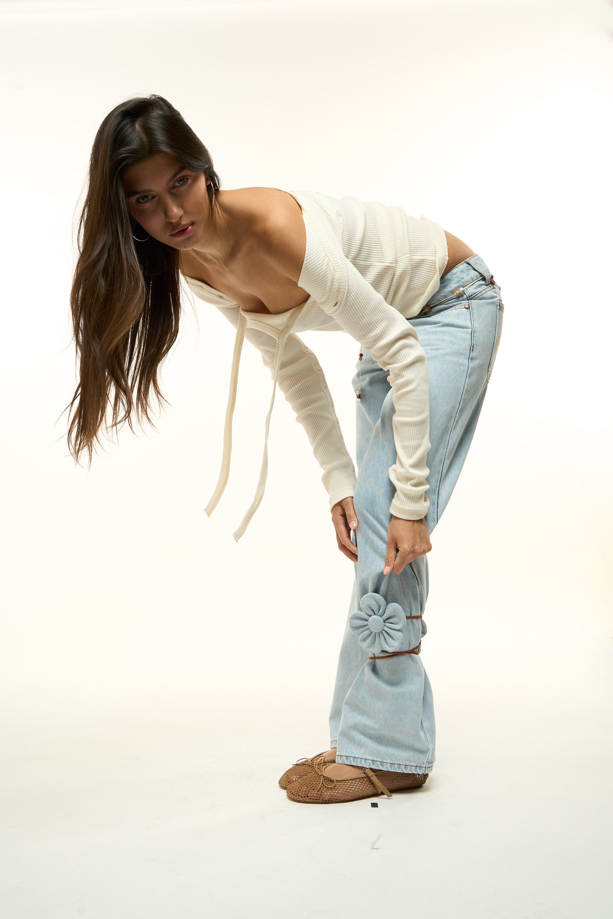 Marine Light Blue Pants