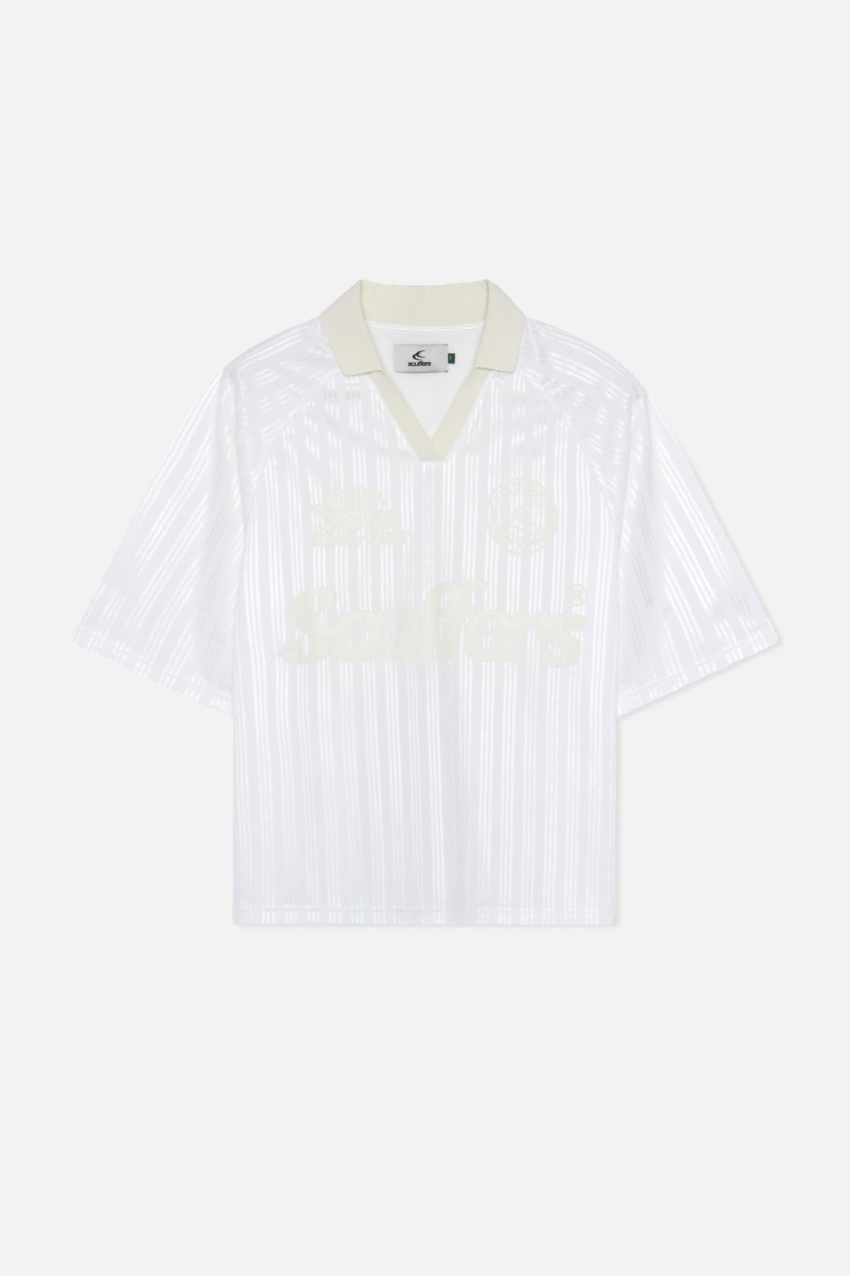 Pearl White Football T-Shirt