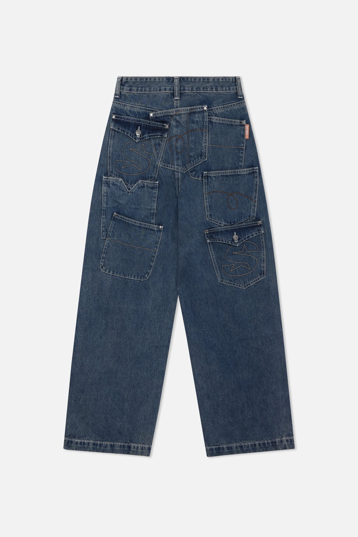 7Pocket Blue Pants