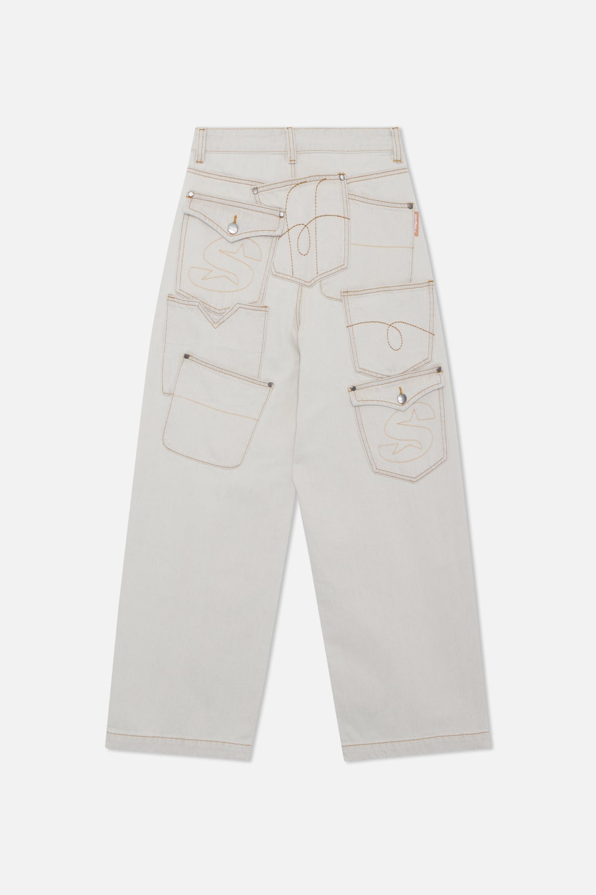 7Pocket Ecru Pants