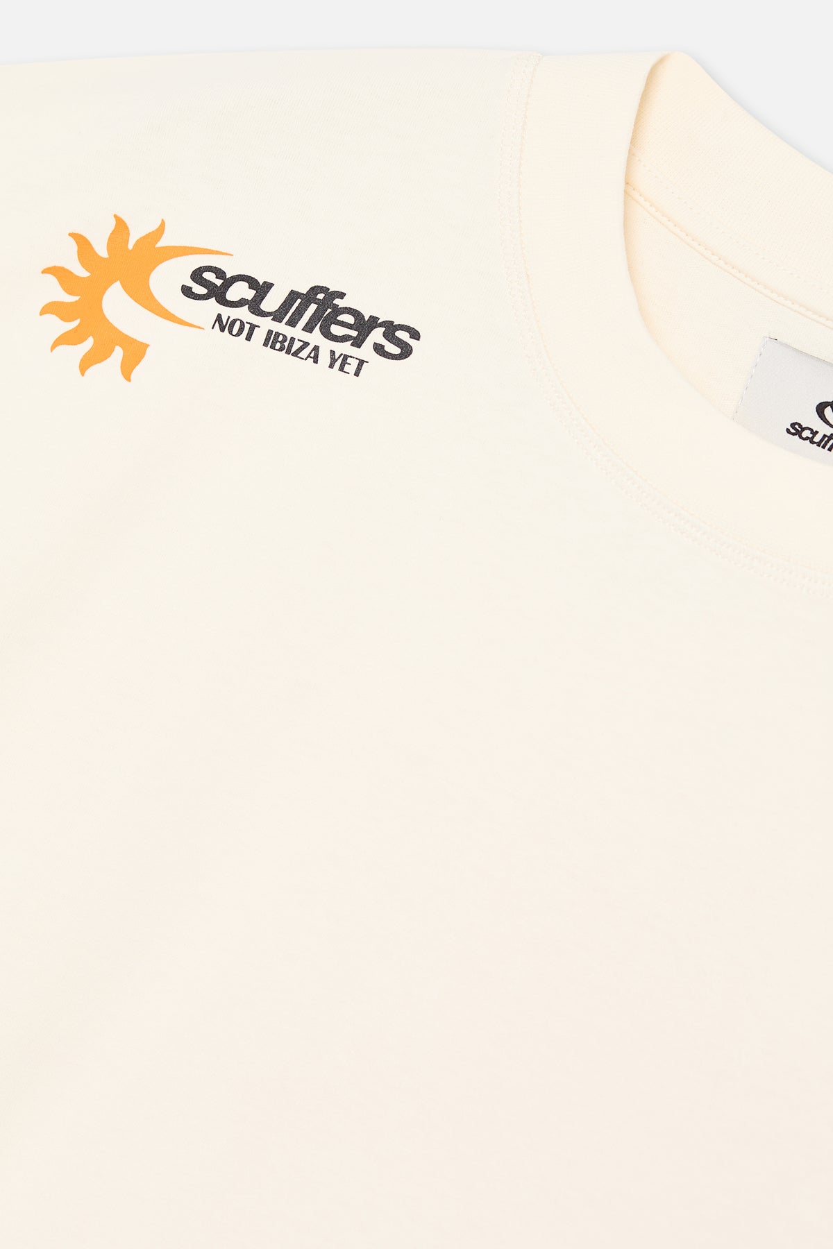 Not Ibiza Again Ecru T-Shirt