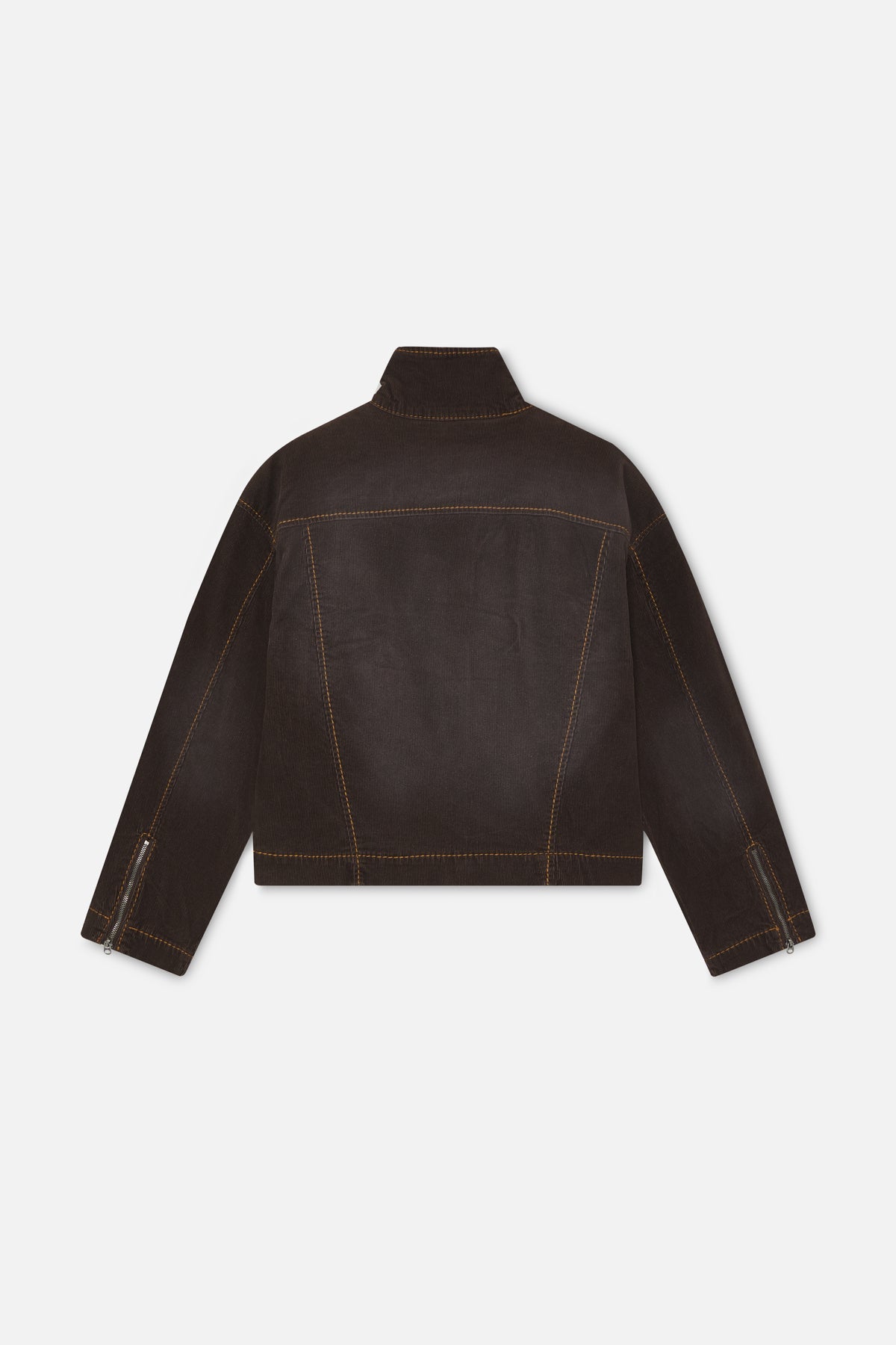 Corduroy Flared Brown Jacket