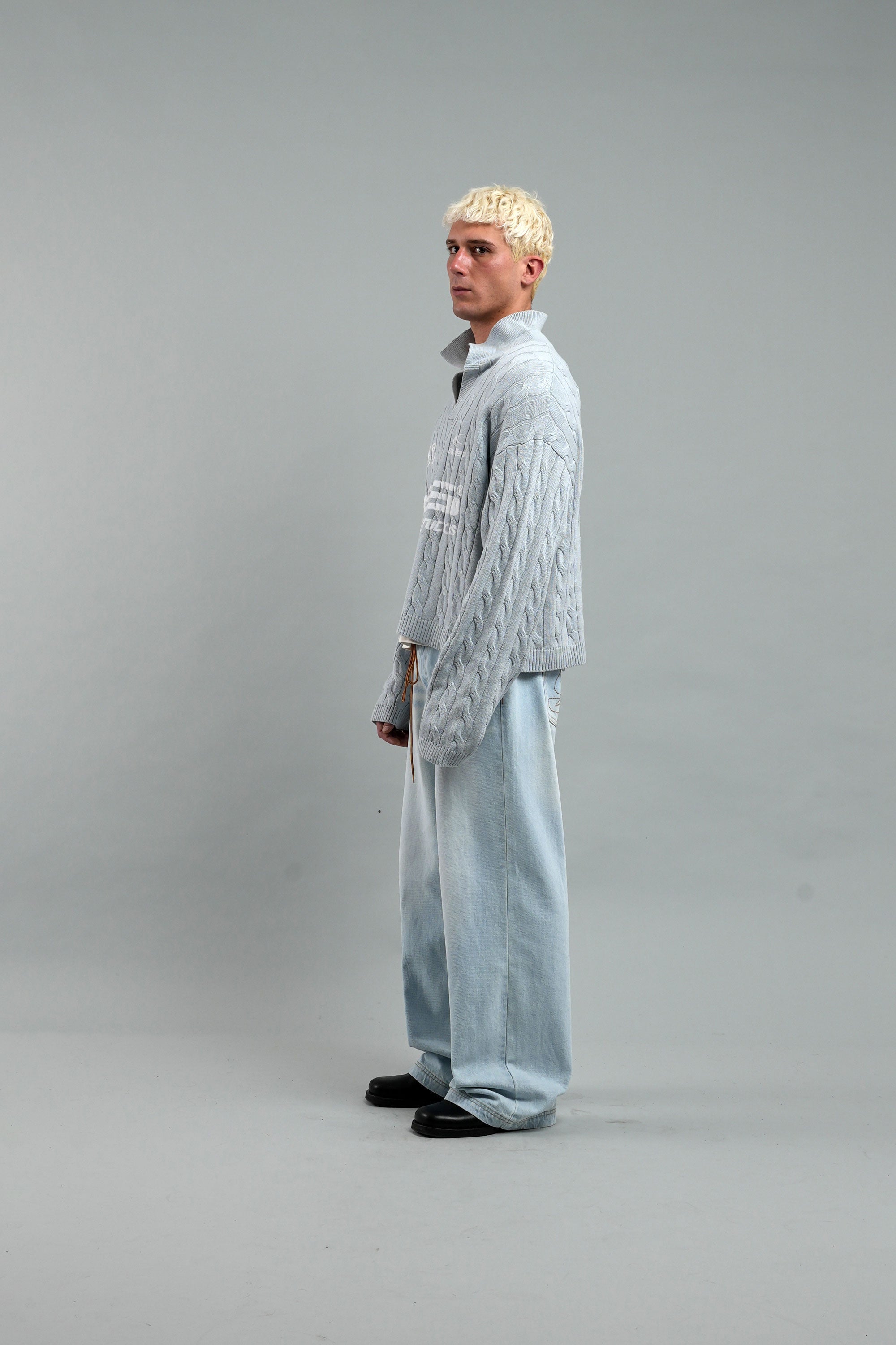 Trench Light Blue Polo