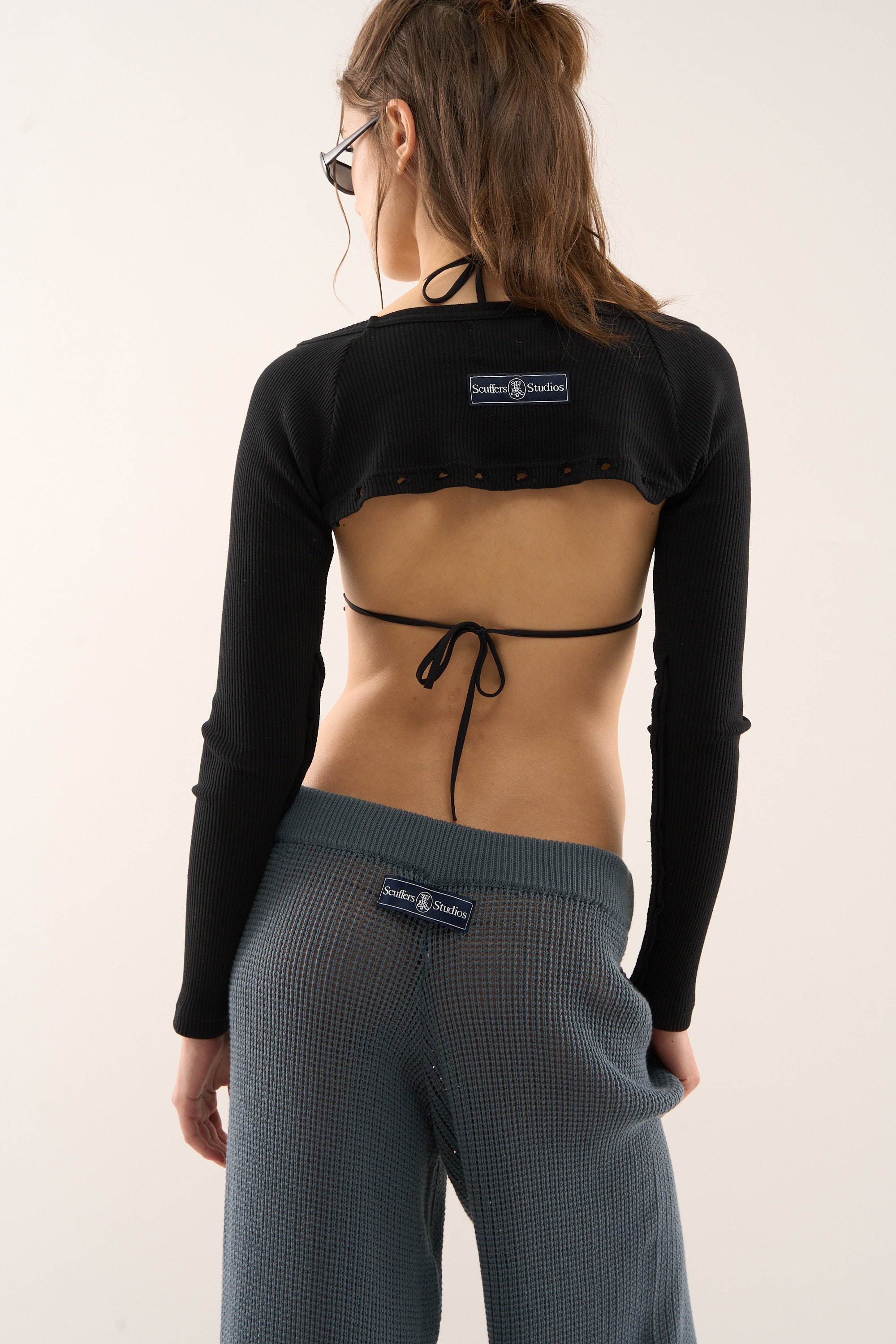 Double Moon Dusty Blue Pants