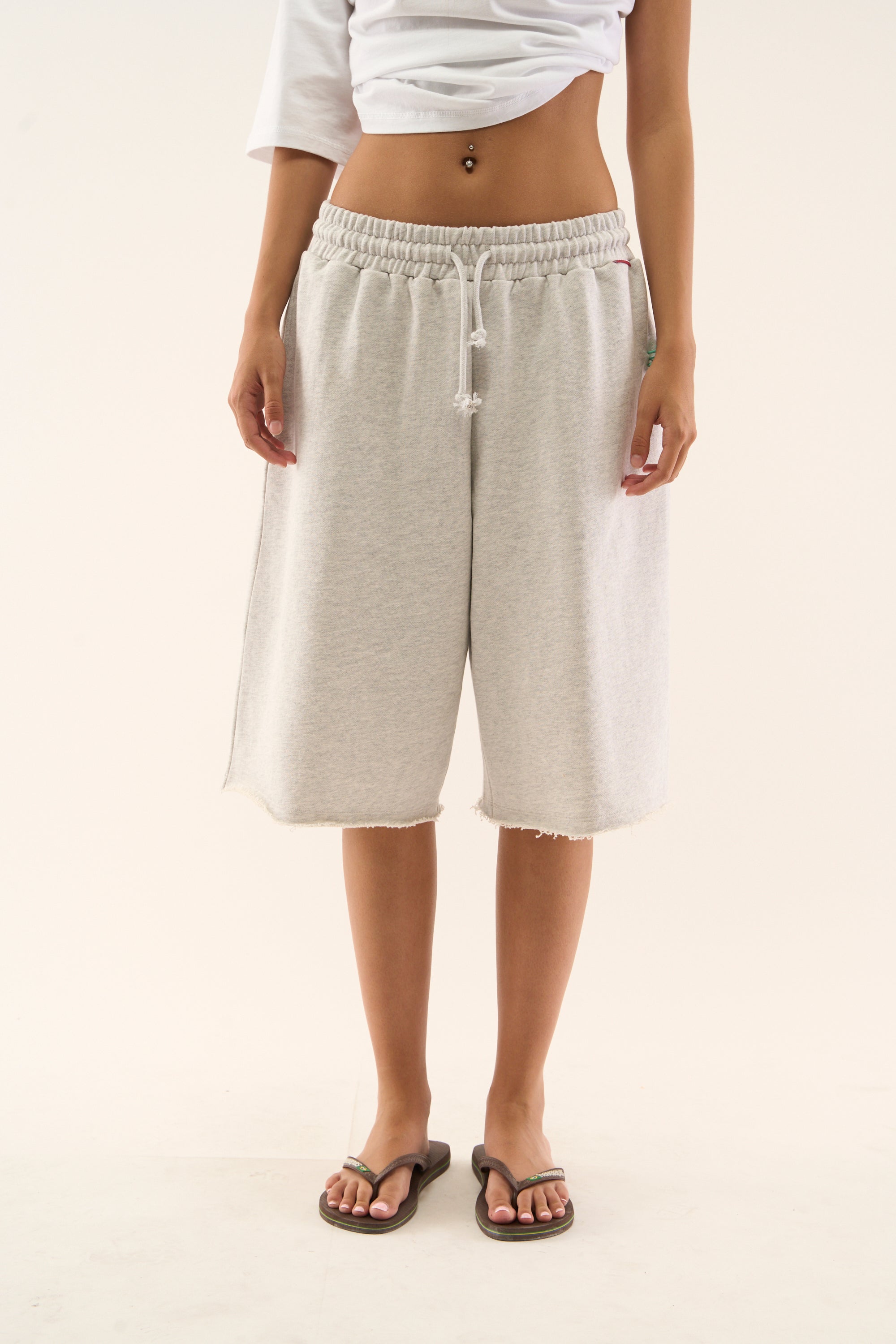 SCFF Grey Melange Shorts