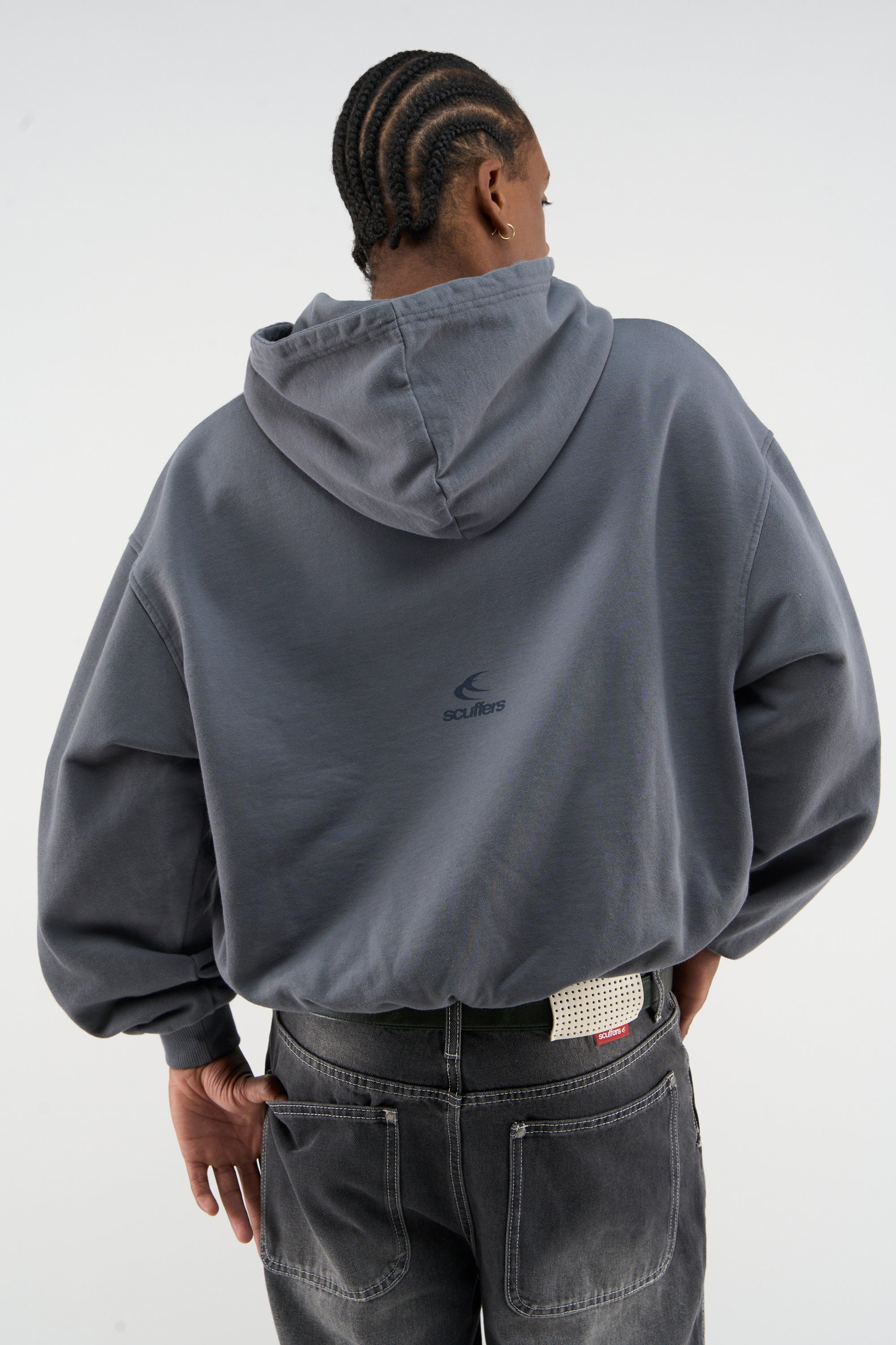 Mayor Dusty Blue Zipper