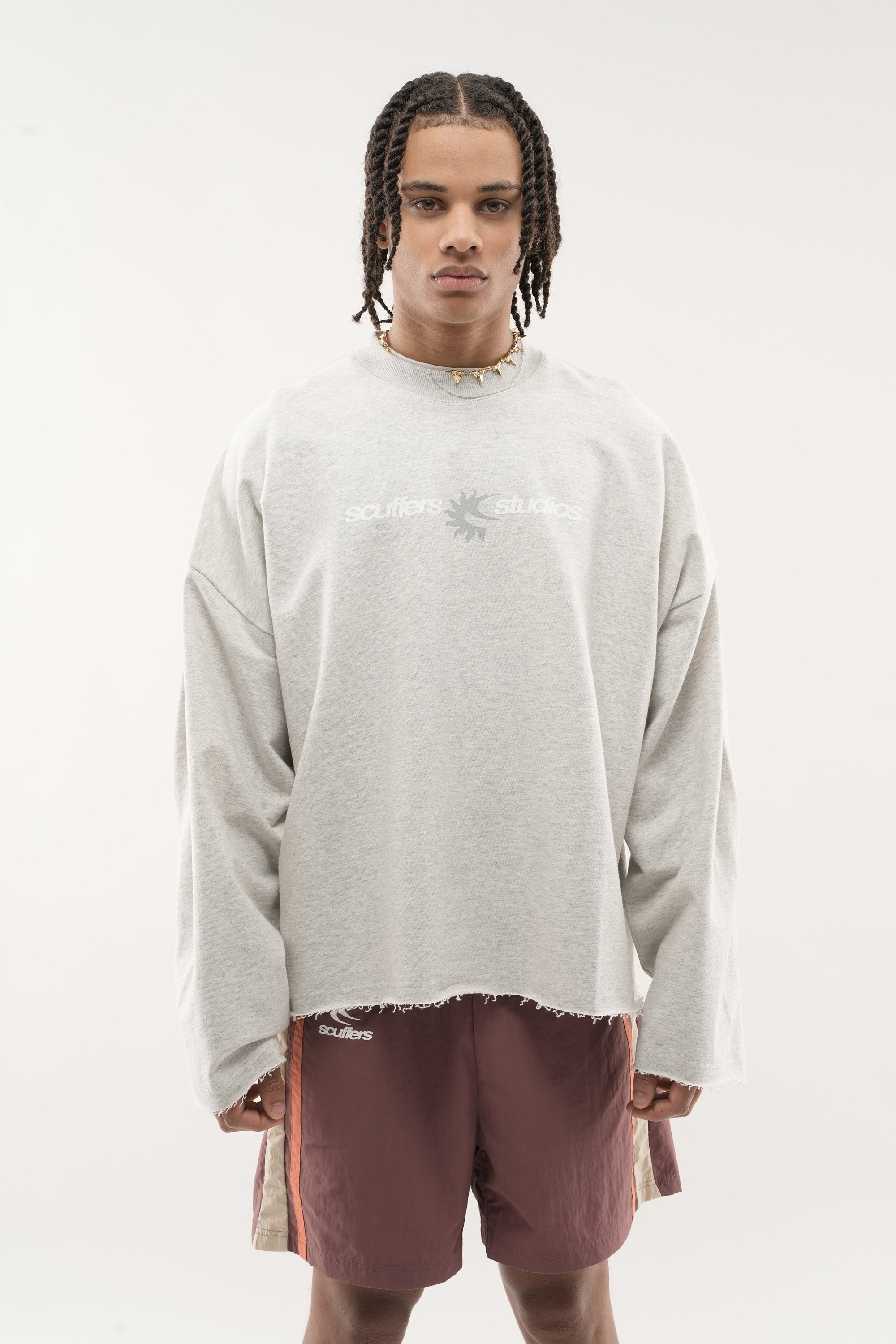 Not Ibiza Again Melange Sweatshirt