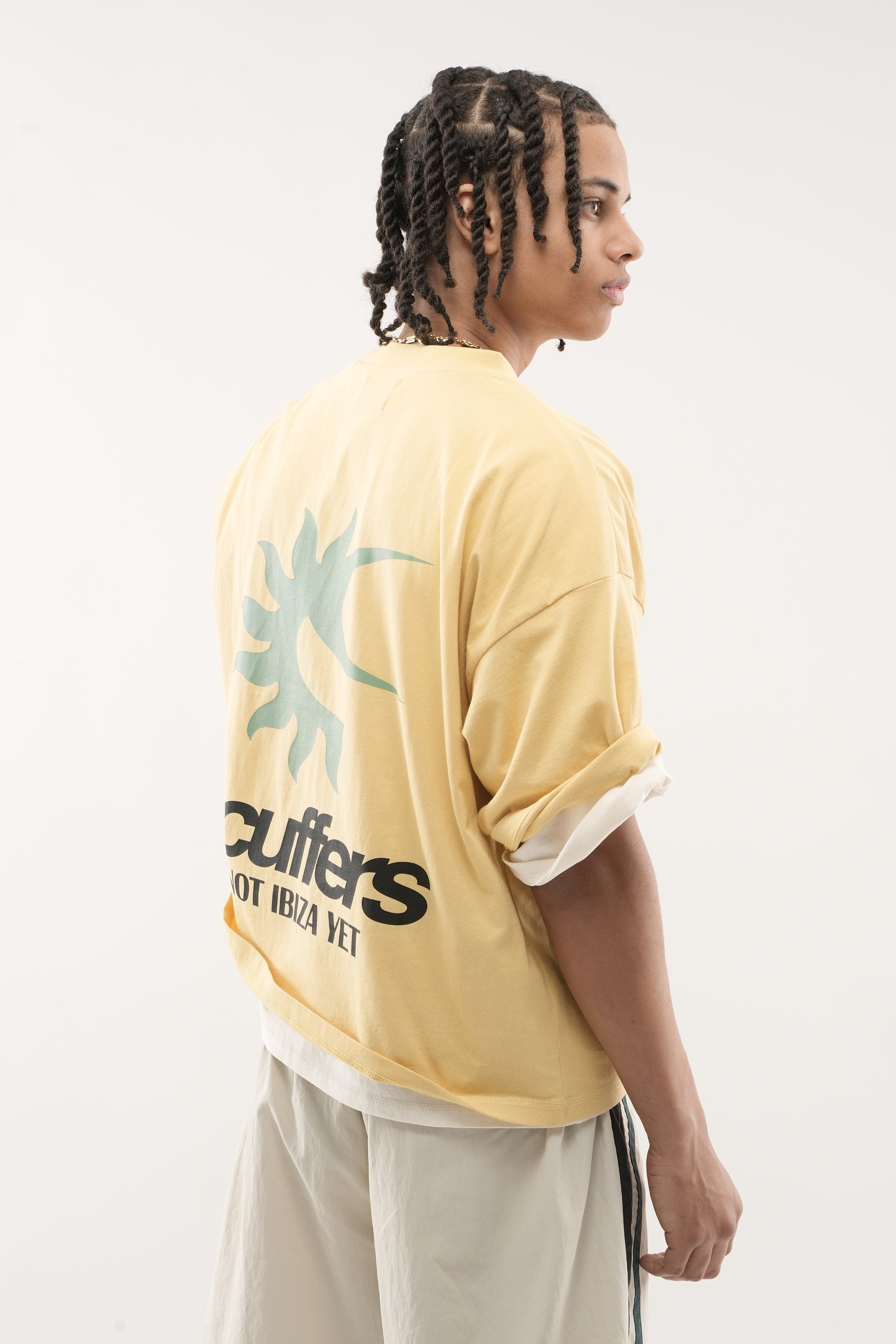 Not Ibiza Again Yellow T-Shirt