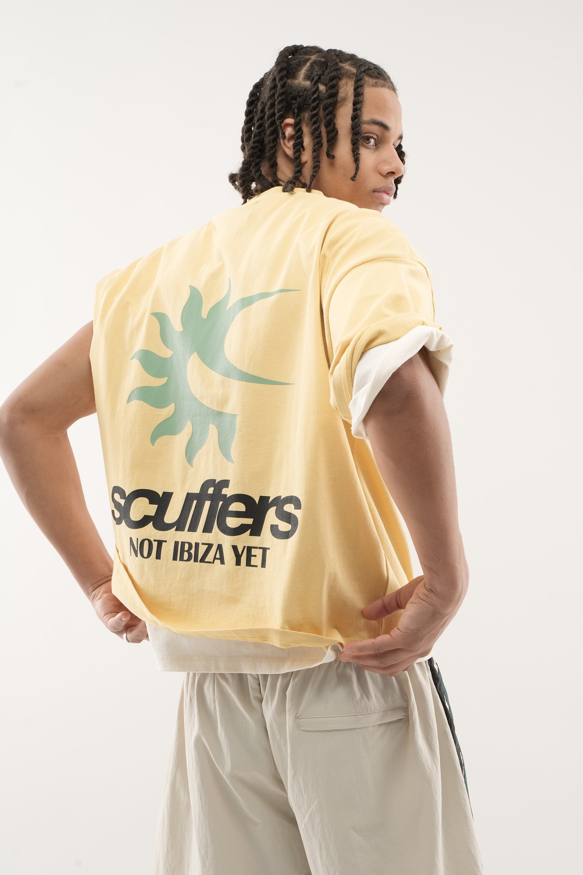 Not Ibiza Again Yellow T-Shirt