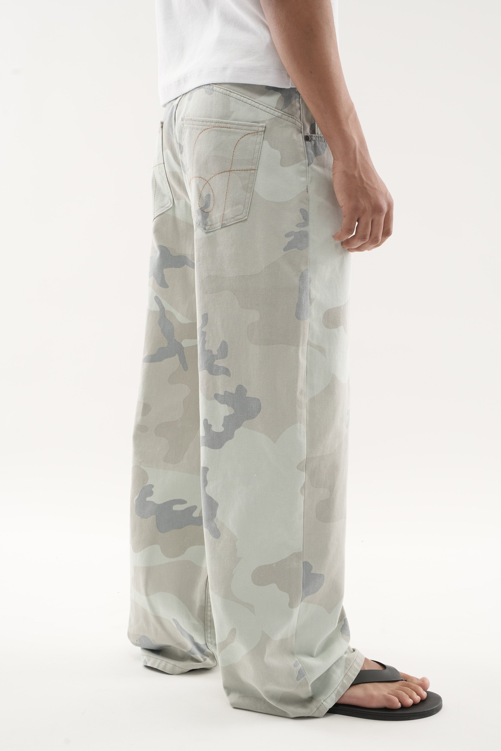 Radiant Light Blue Camo Pants