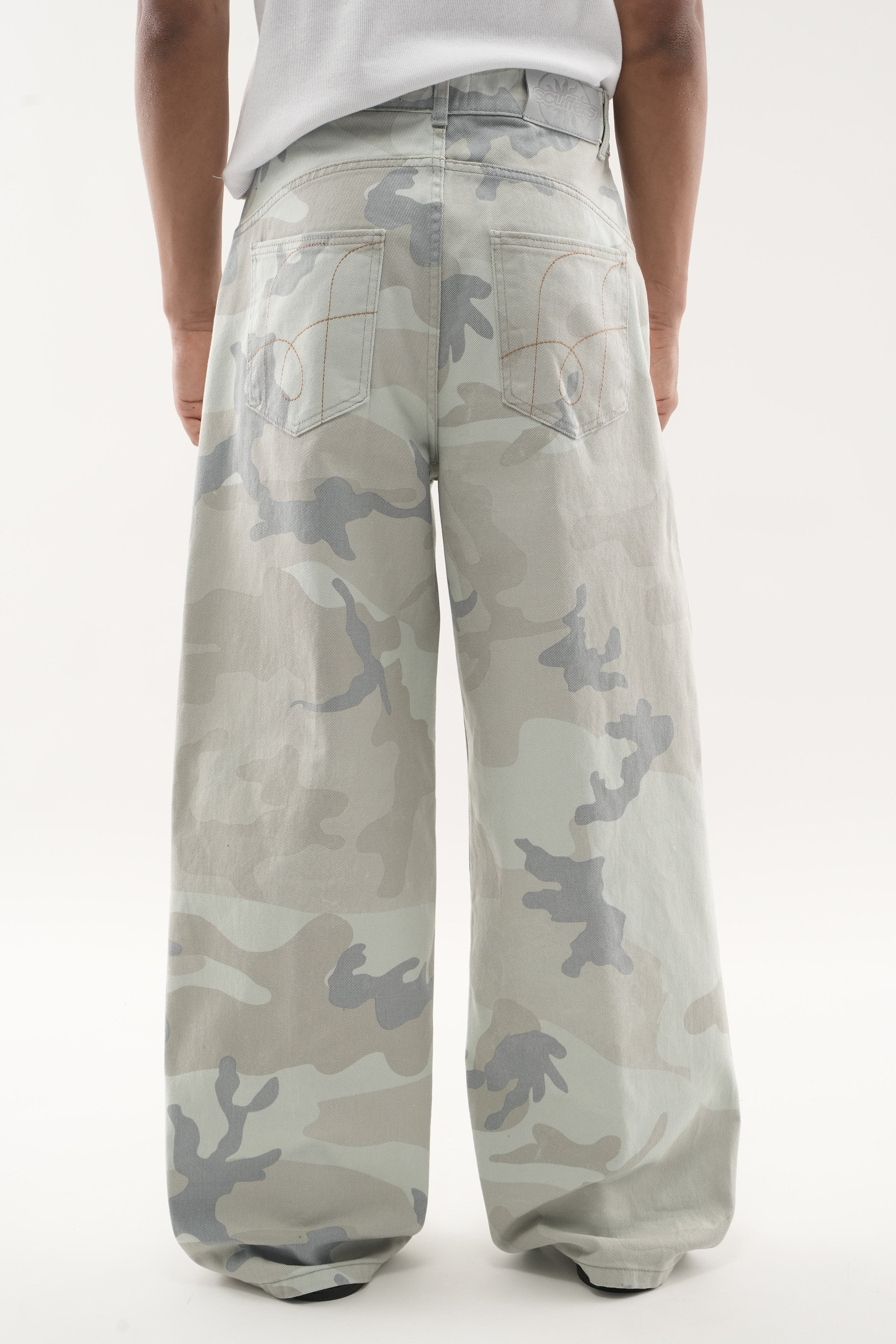Radiant Light Blue Camo Pants