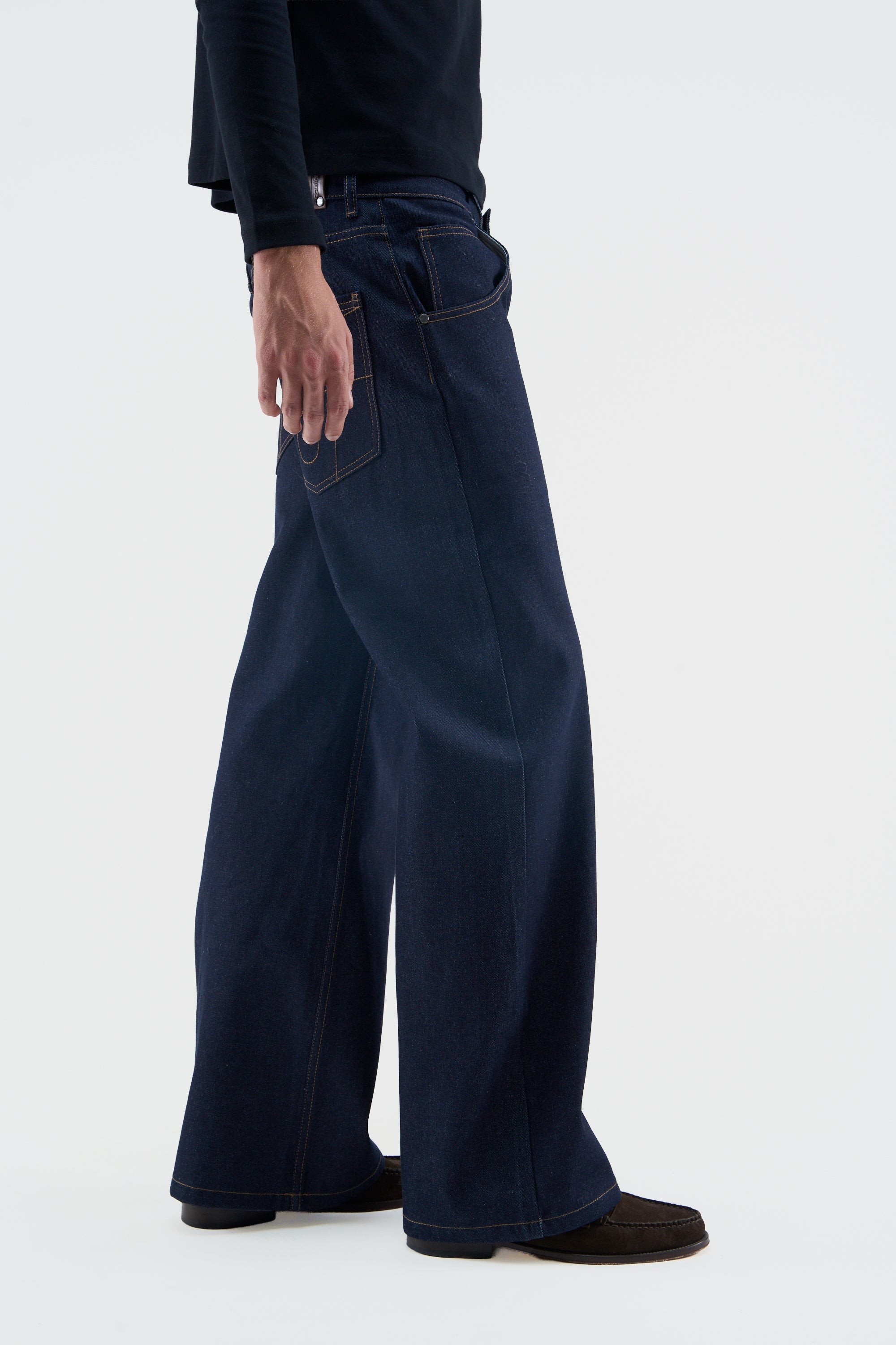 New Flared Denim Pants