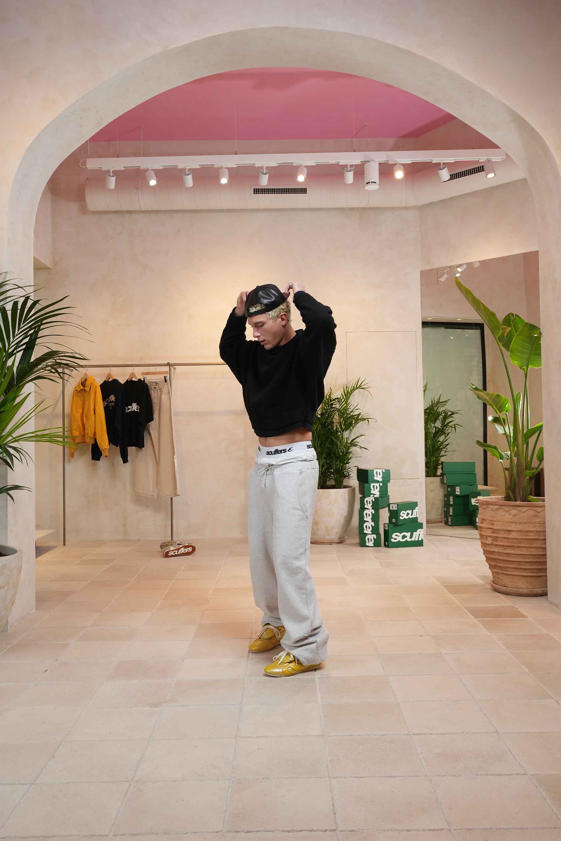 Everyday Grey Melange Pants