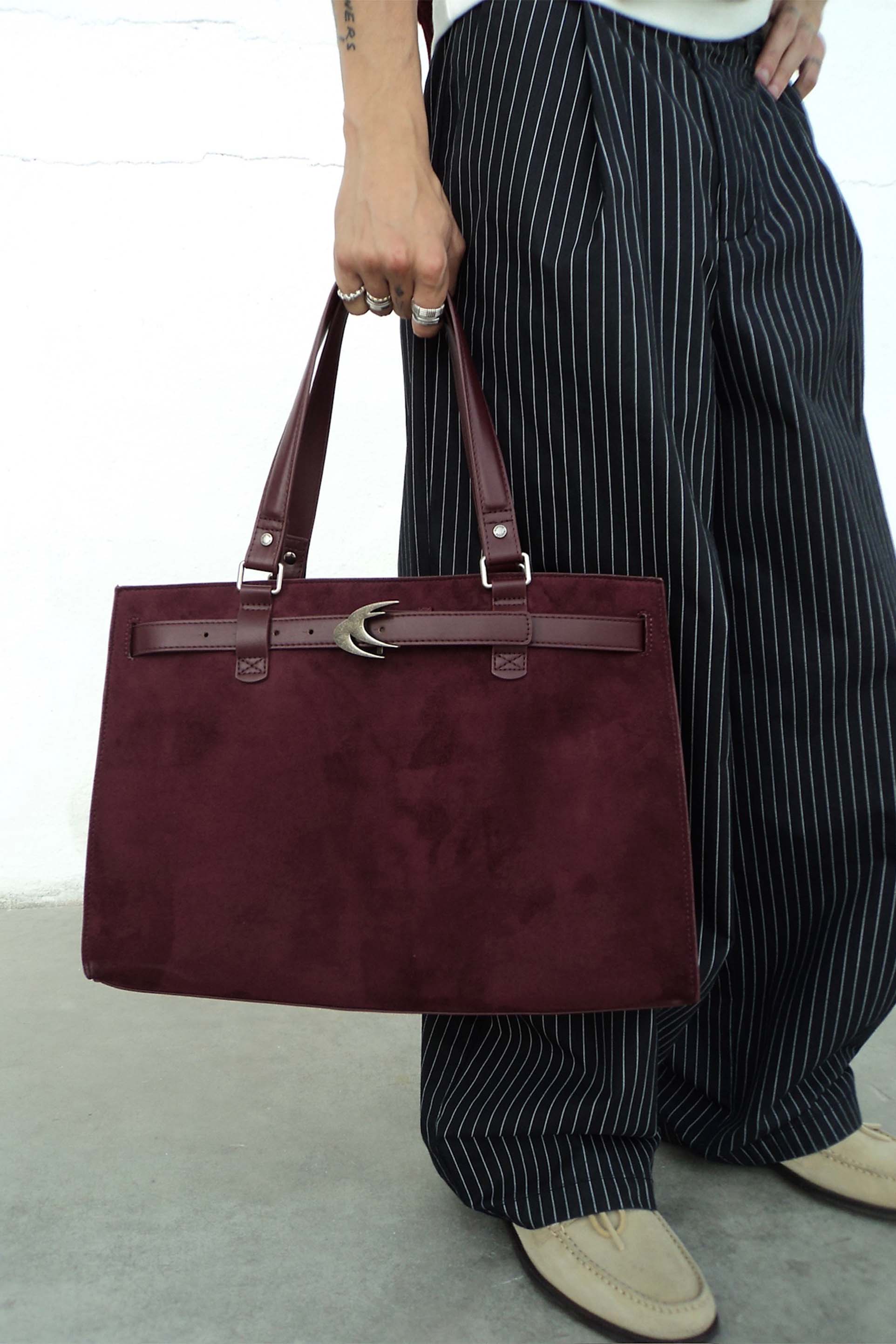 Office Burgundy Bag