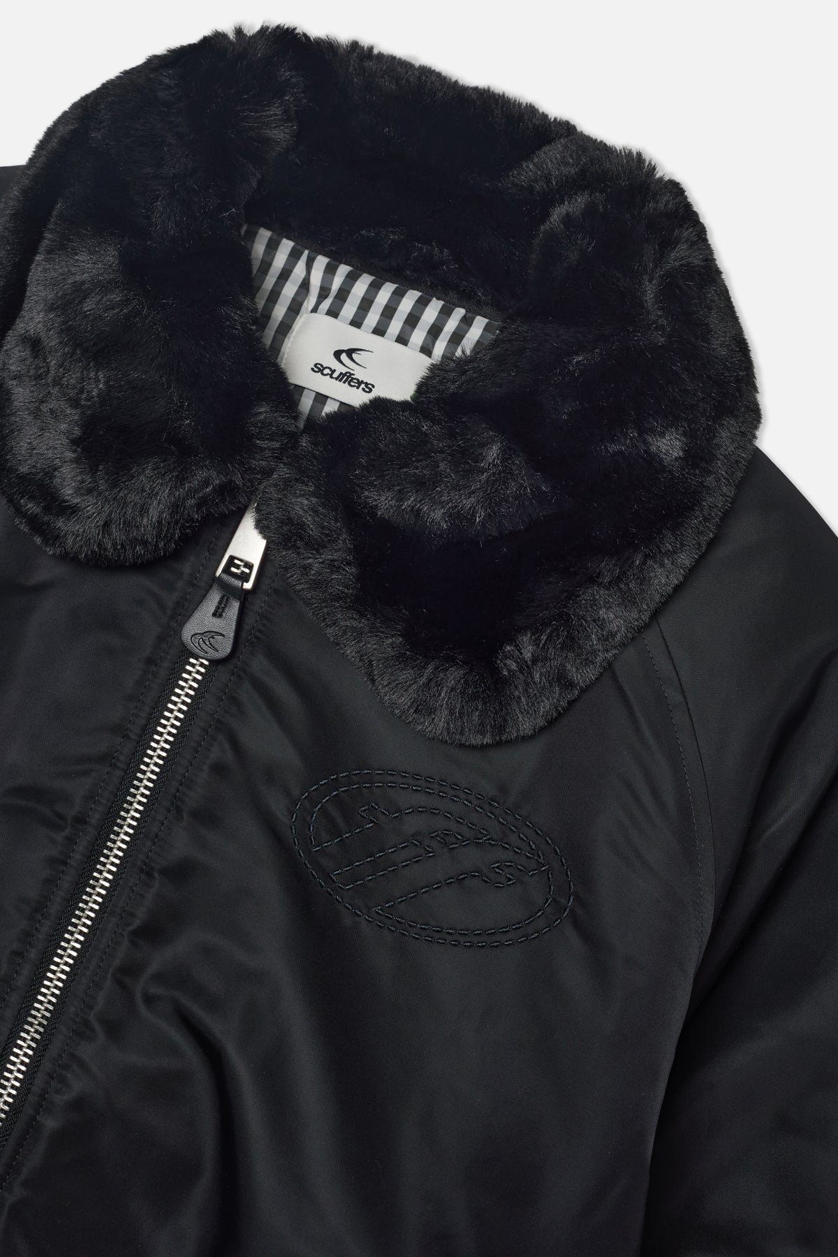 SCFF Black Bomber Jacket