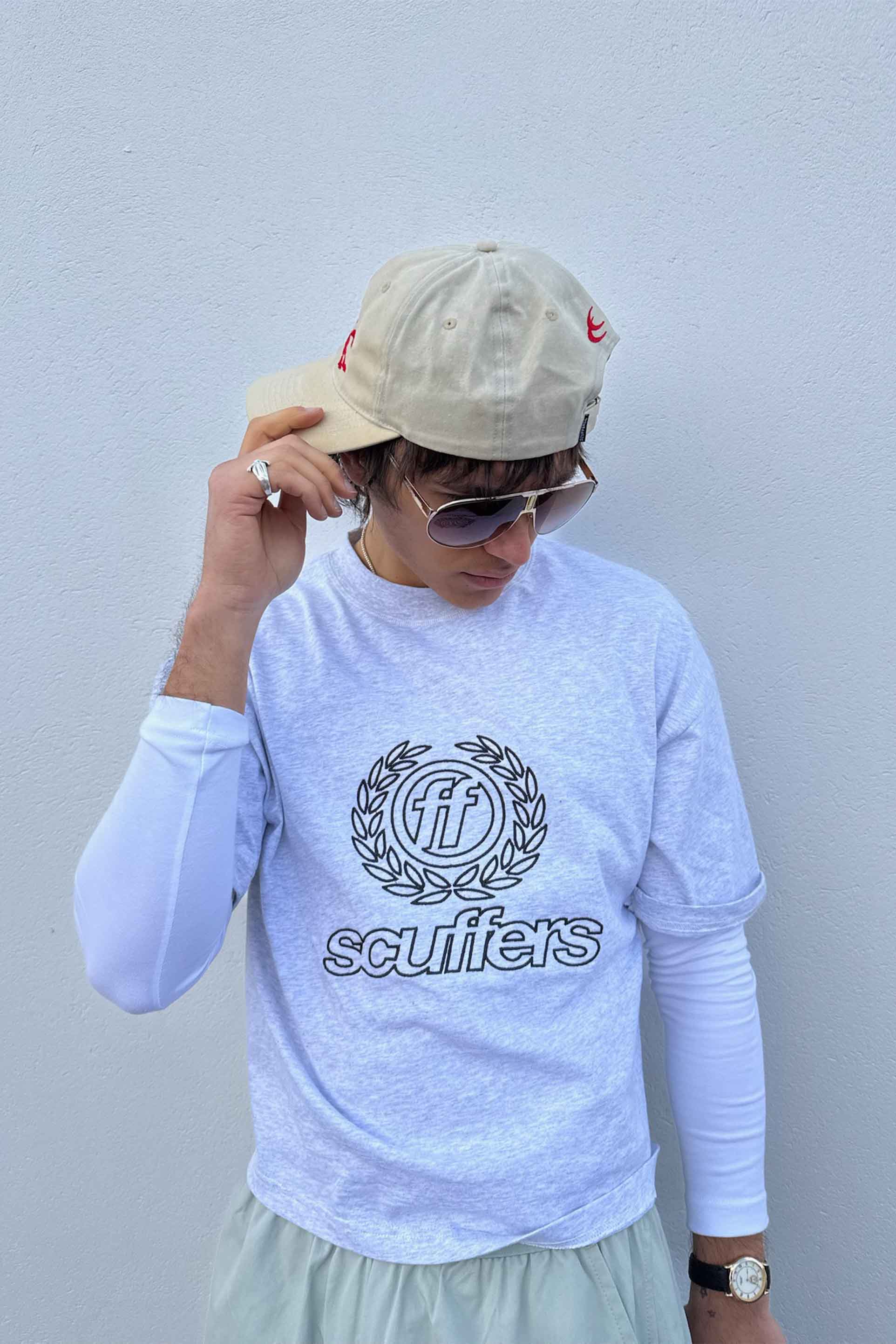 Jersey Grey Melange T-Shirt