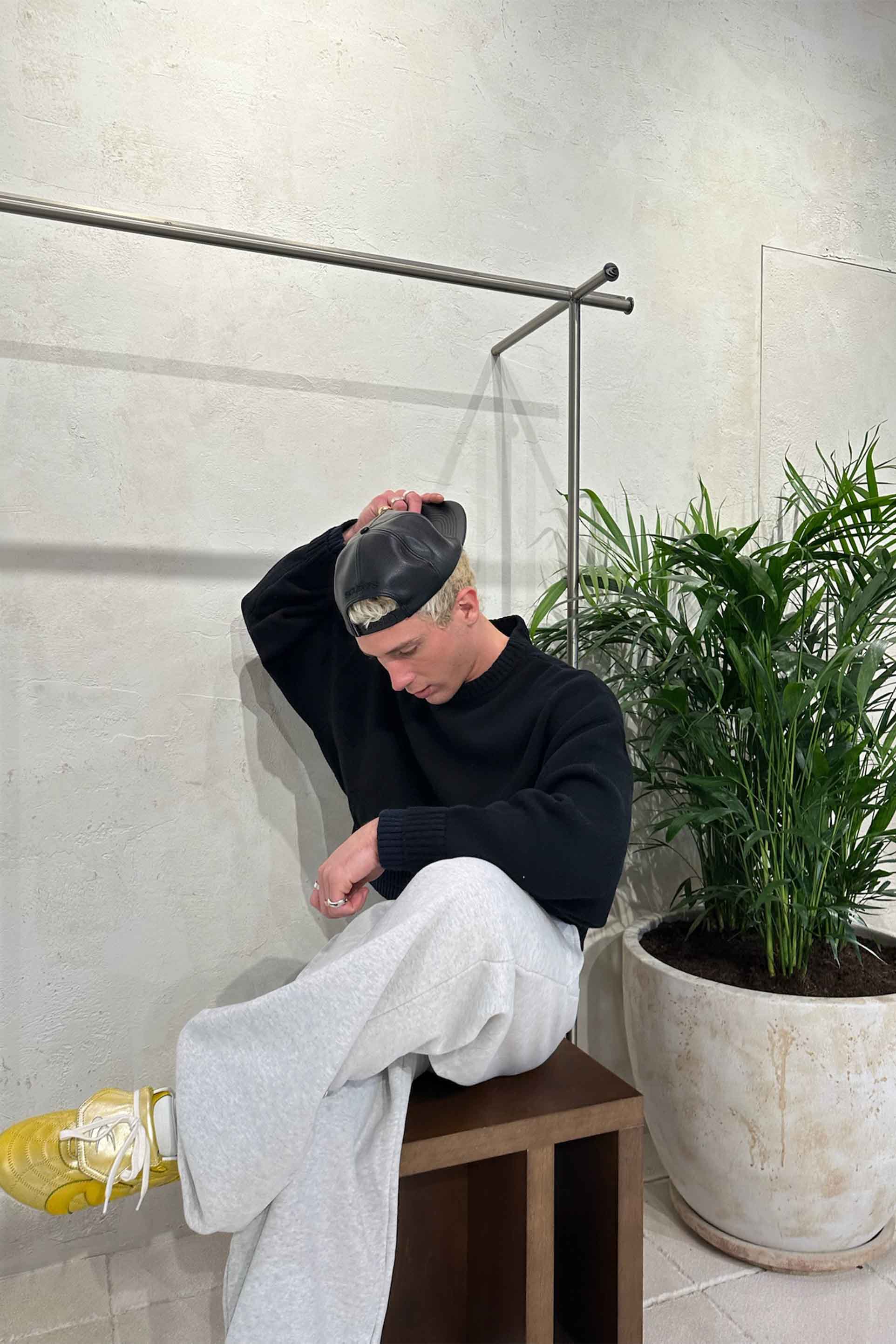 Everyday Grey Melange Pants