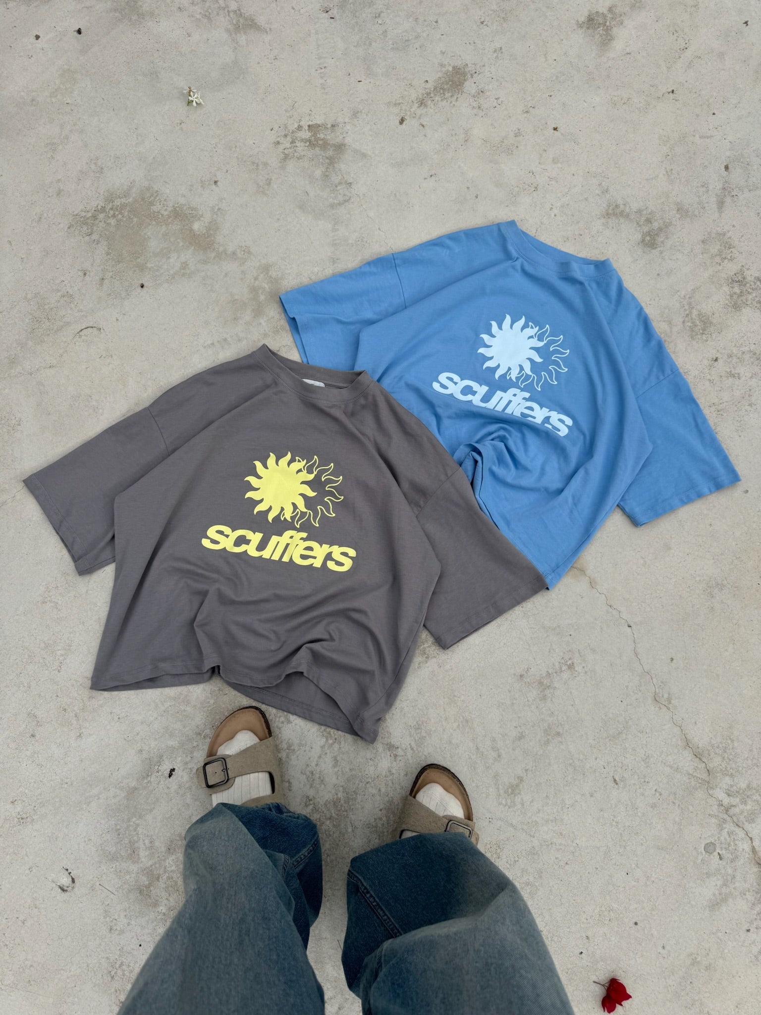 New Sun Grey T-Shirt