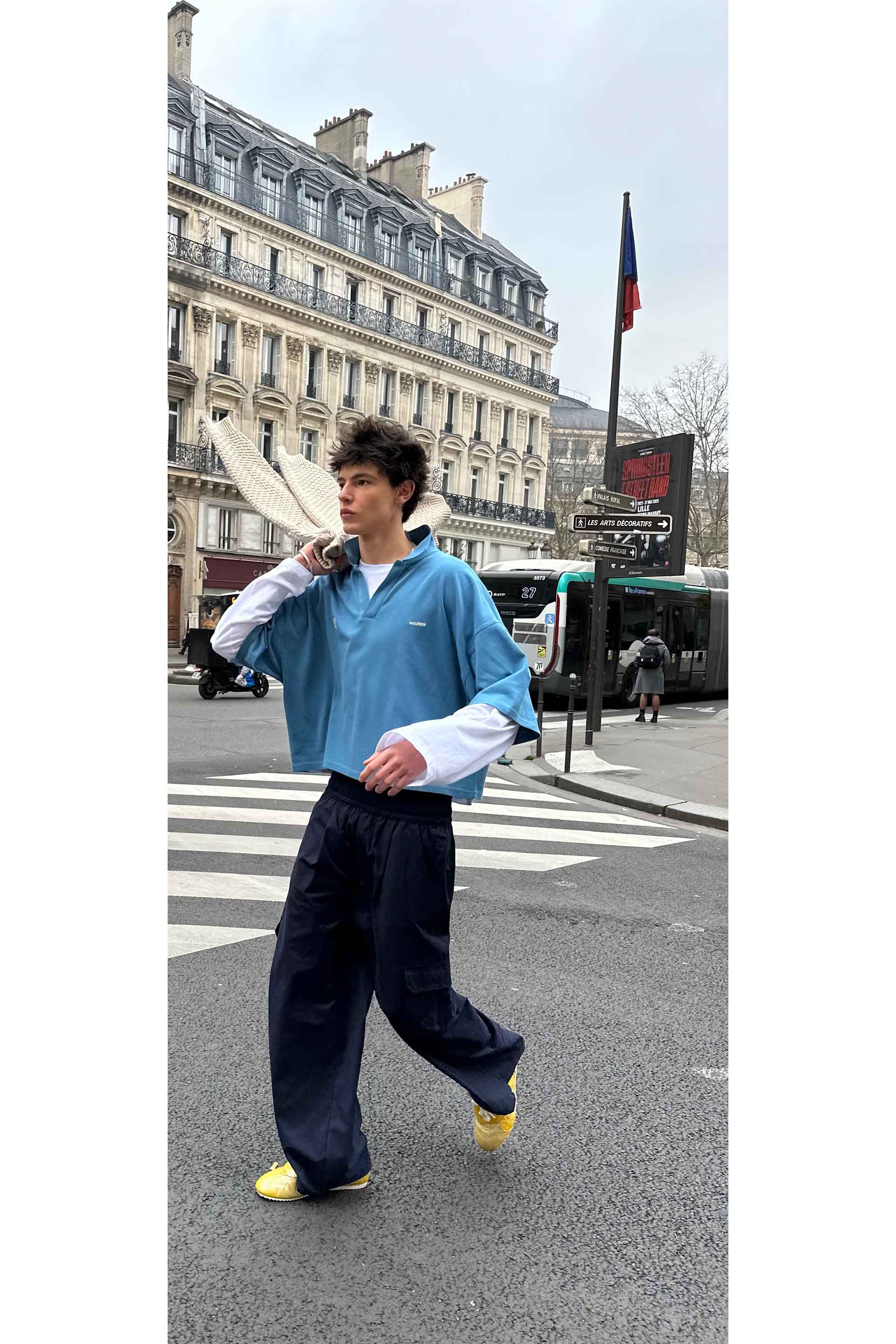 Pininfirina Blue Polo