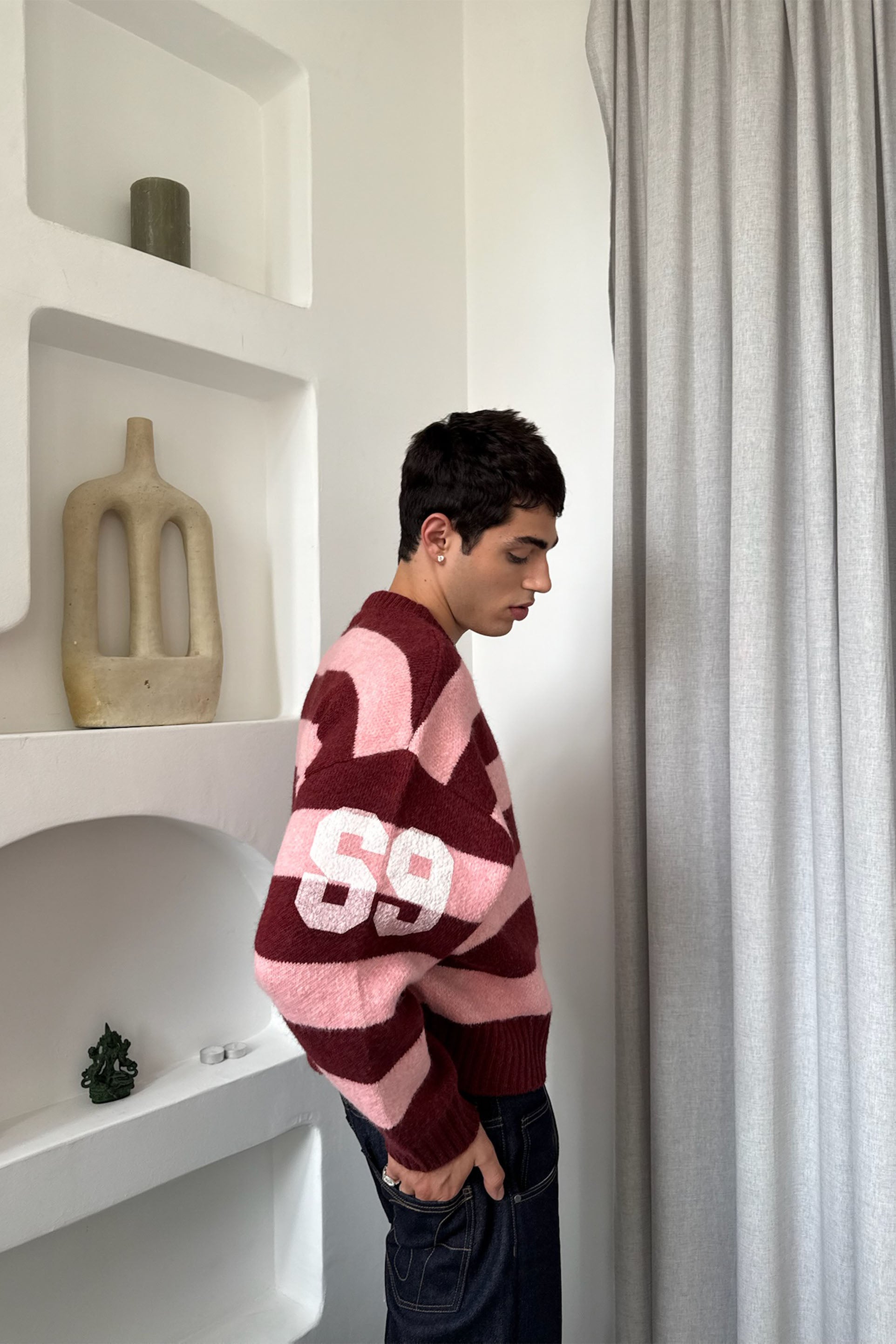 Nohole Burgundy Knit