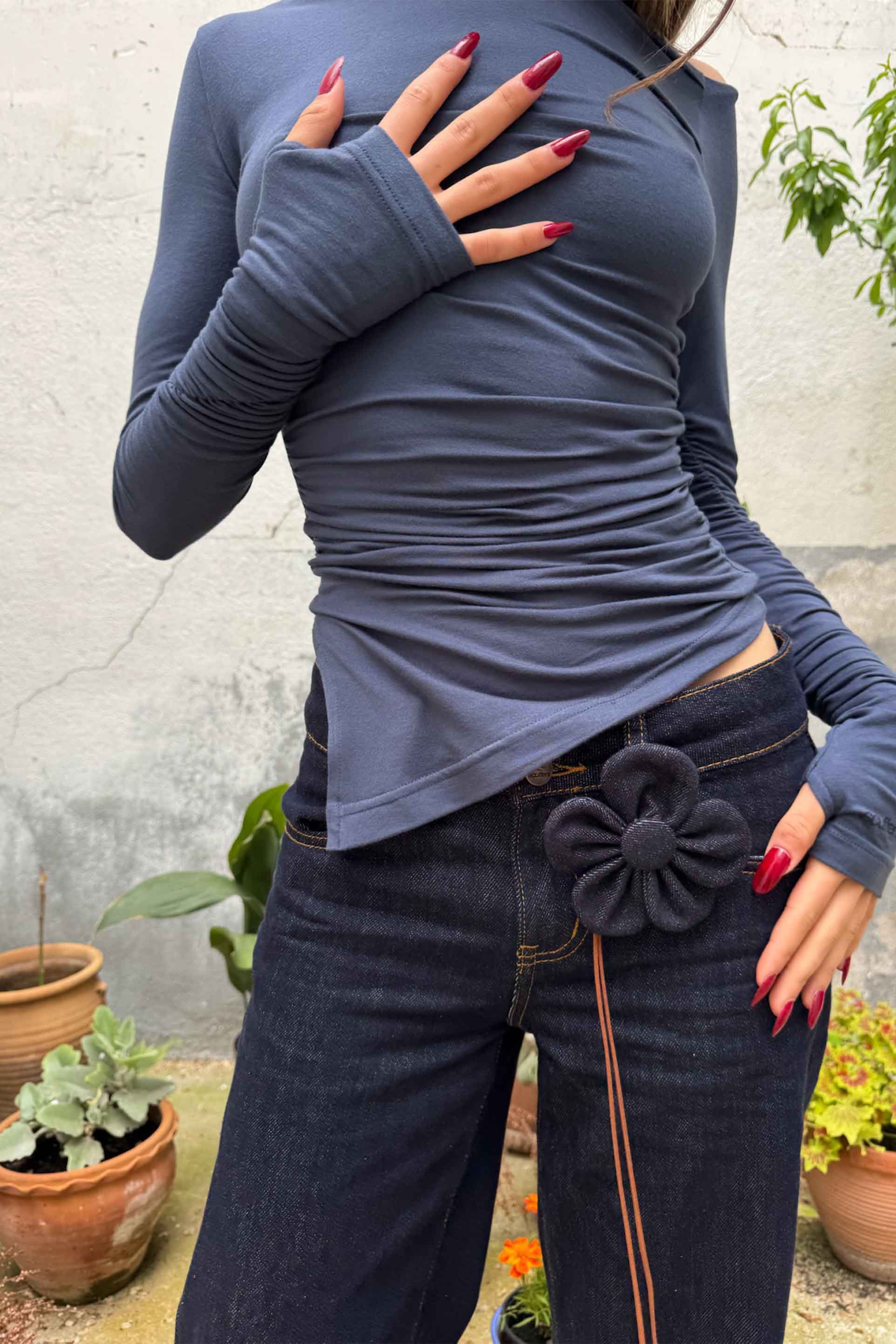 Marine Dark Blue Pants