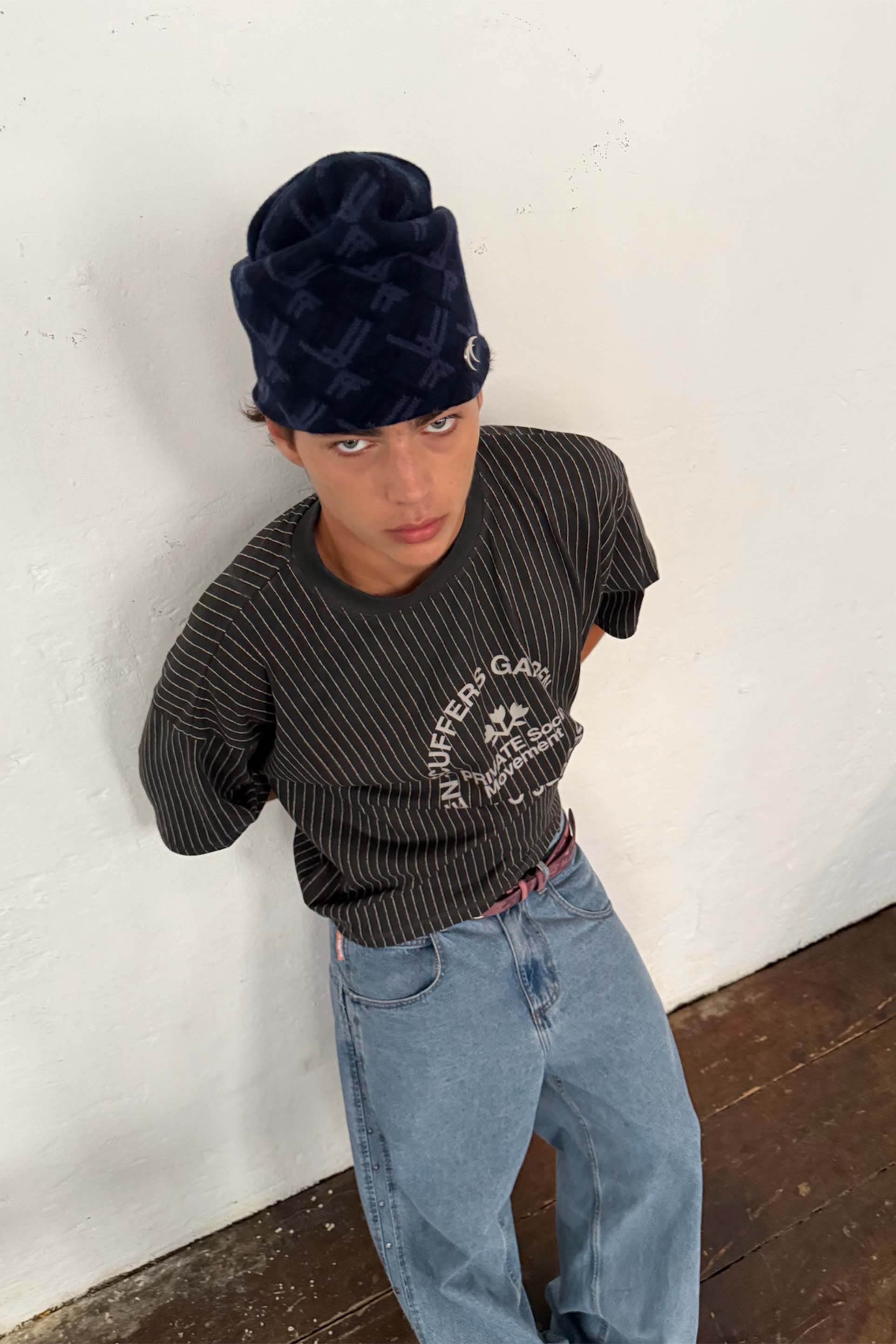 Pinstripe Dark T-Shirt