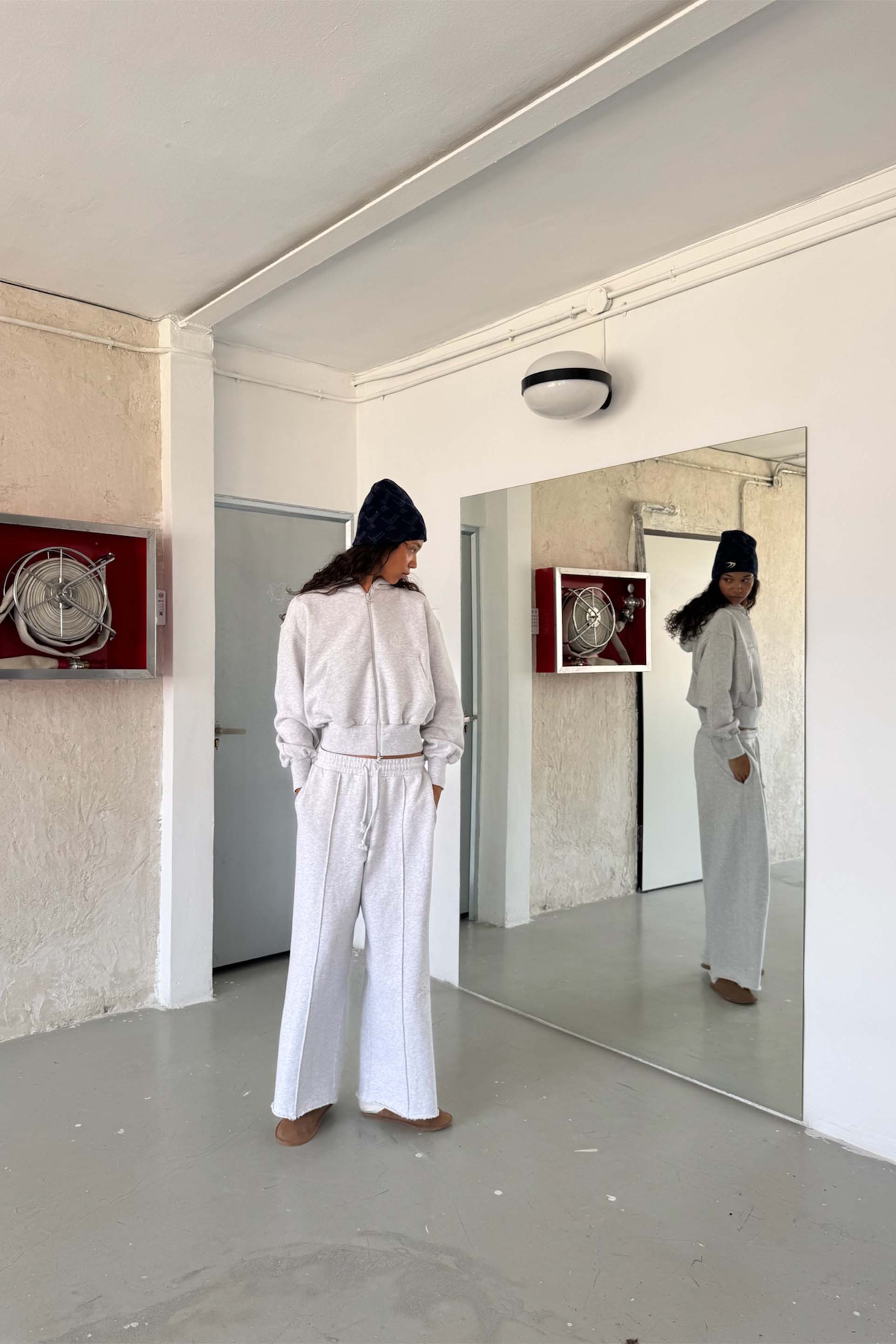 Weekender Grey Melange Pants