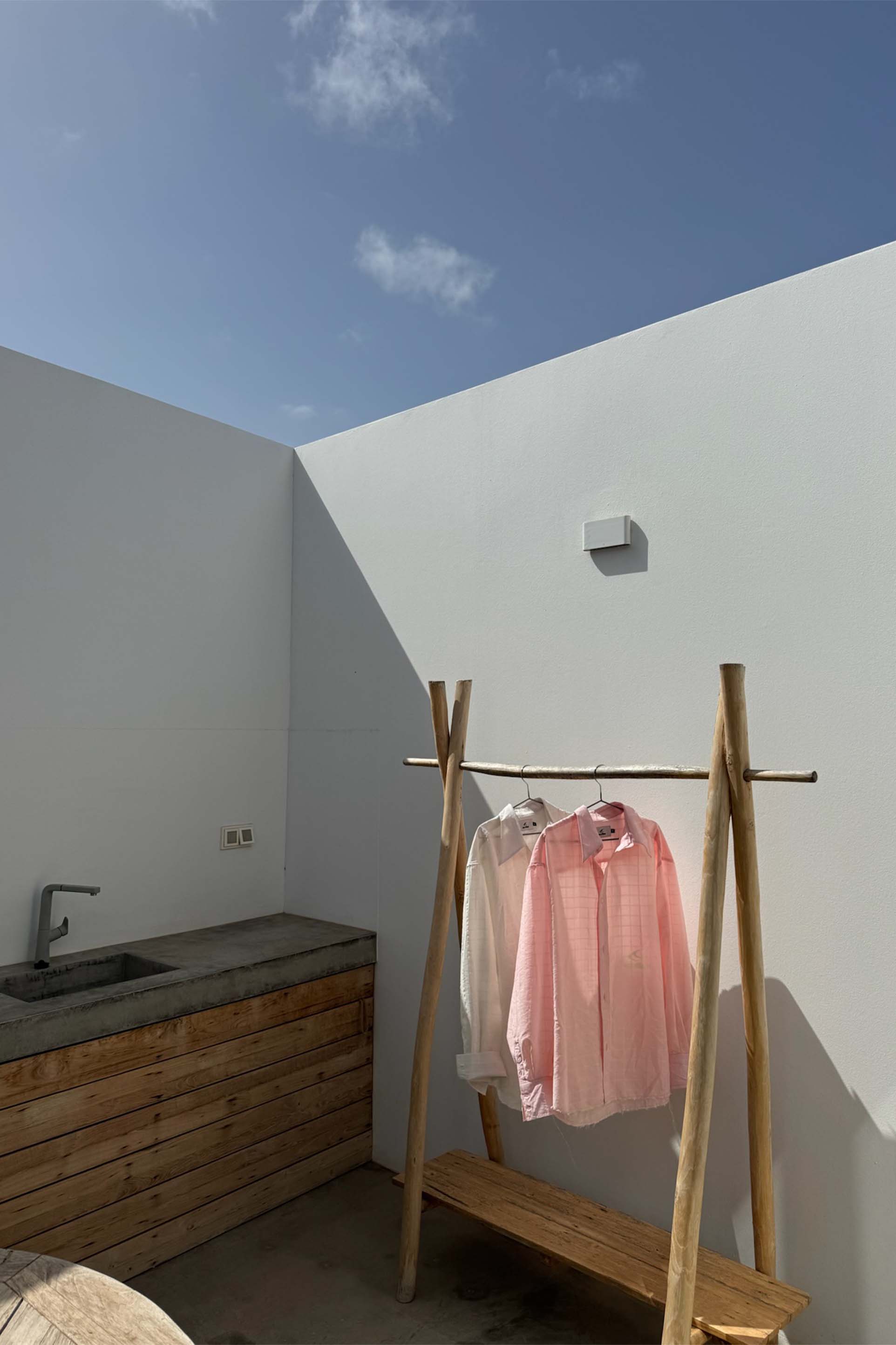 70s Summer Salmon Shirt