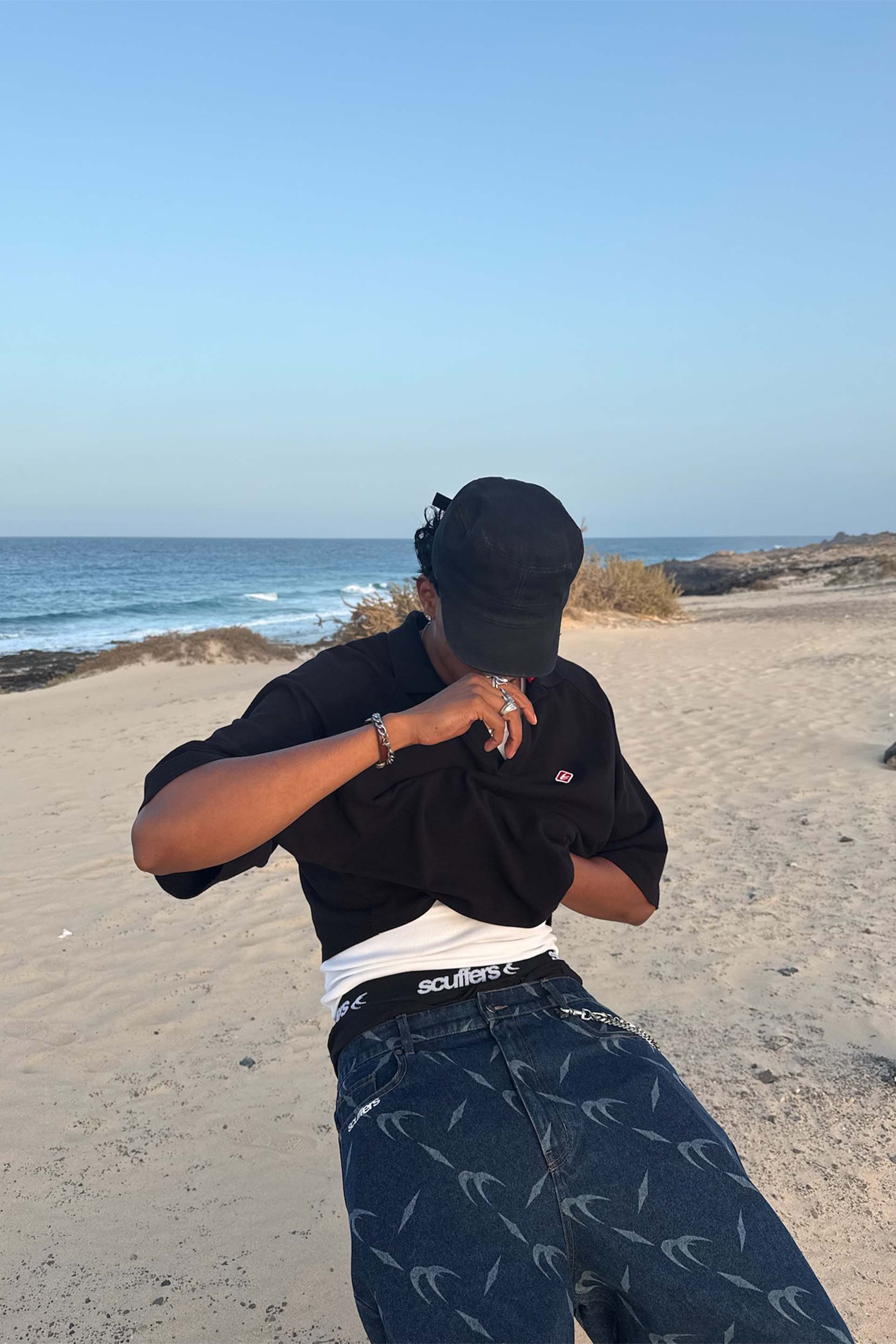 Signature Black Polo