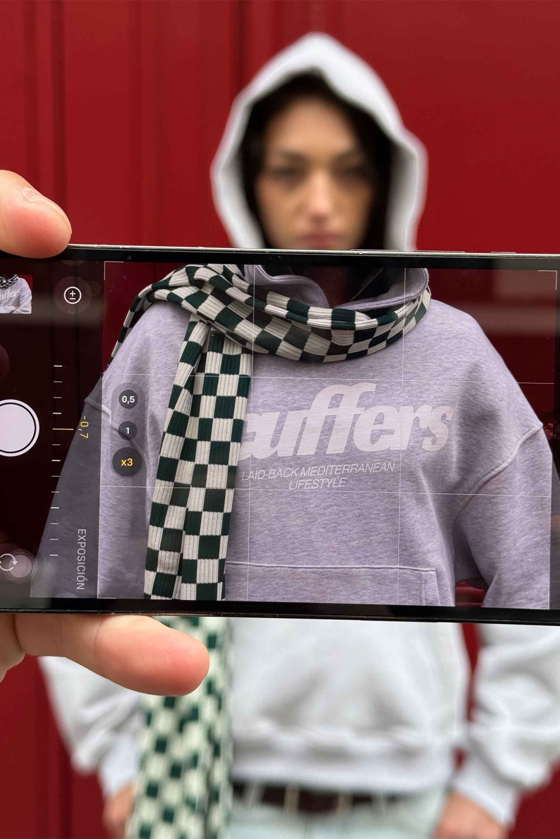 Pop Light Grey Hoodie