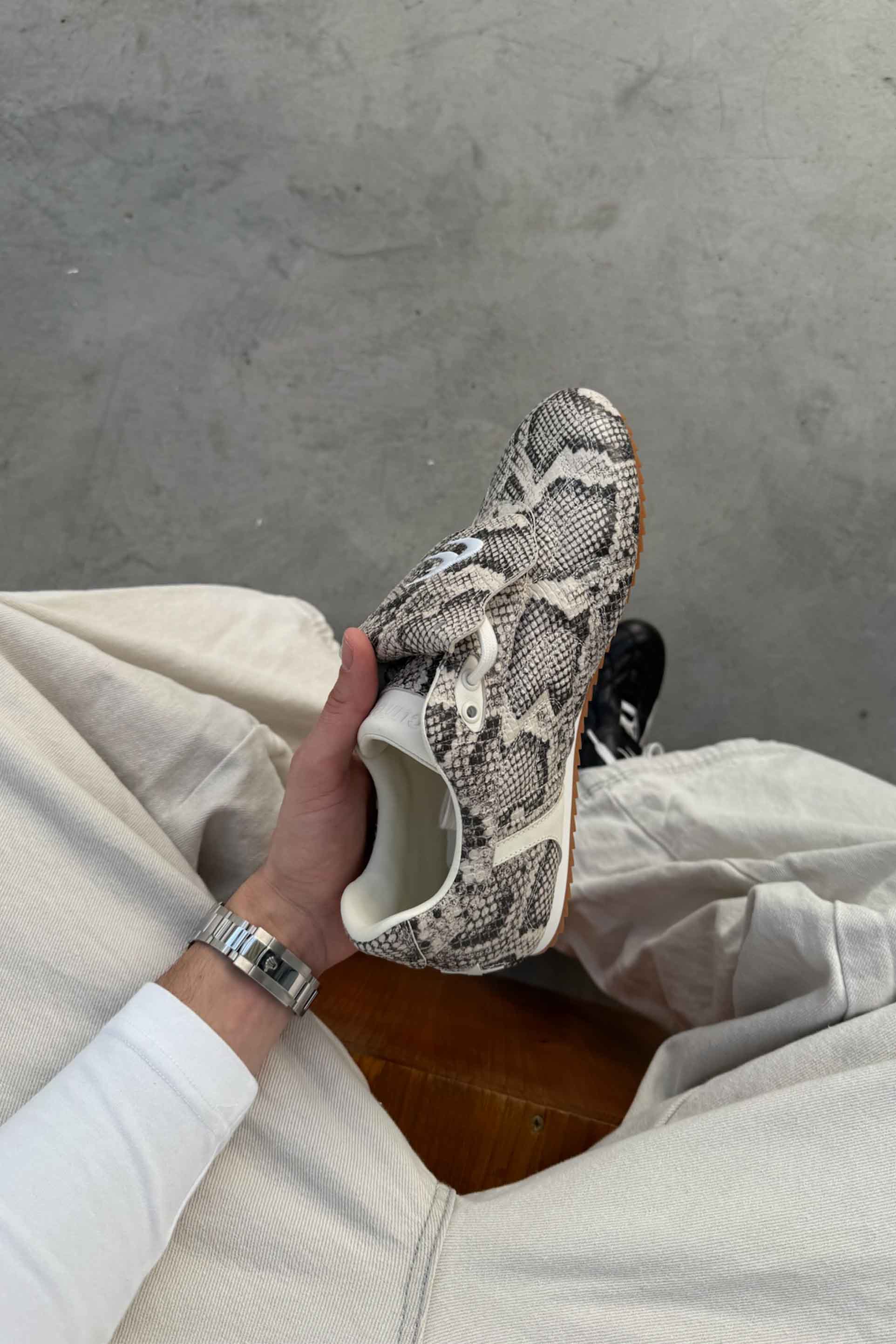 Iconic Snake Sneaker