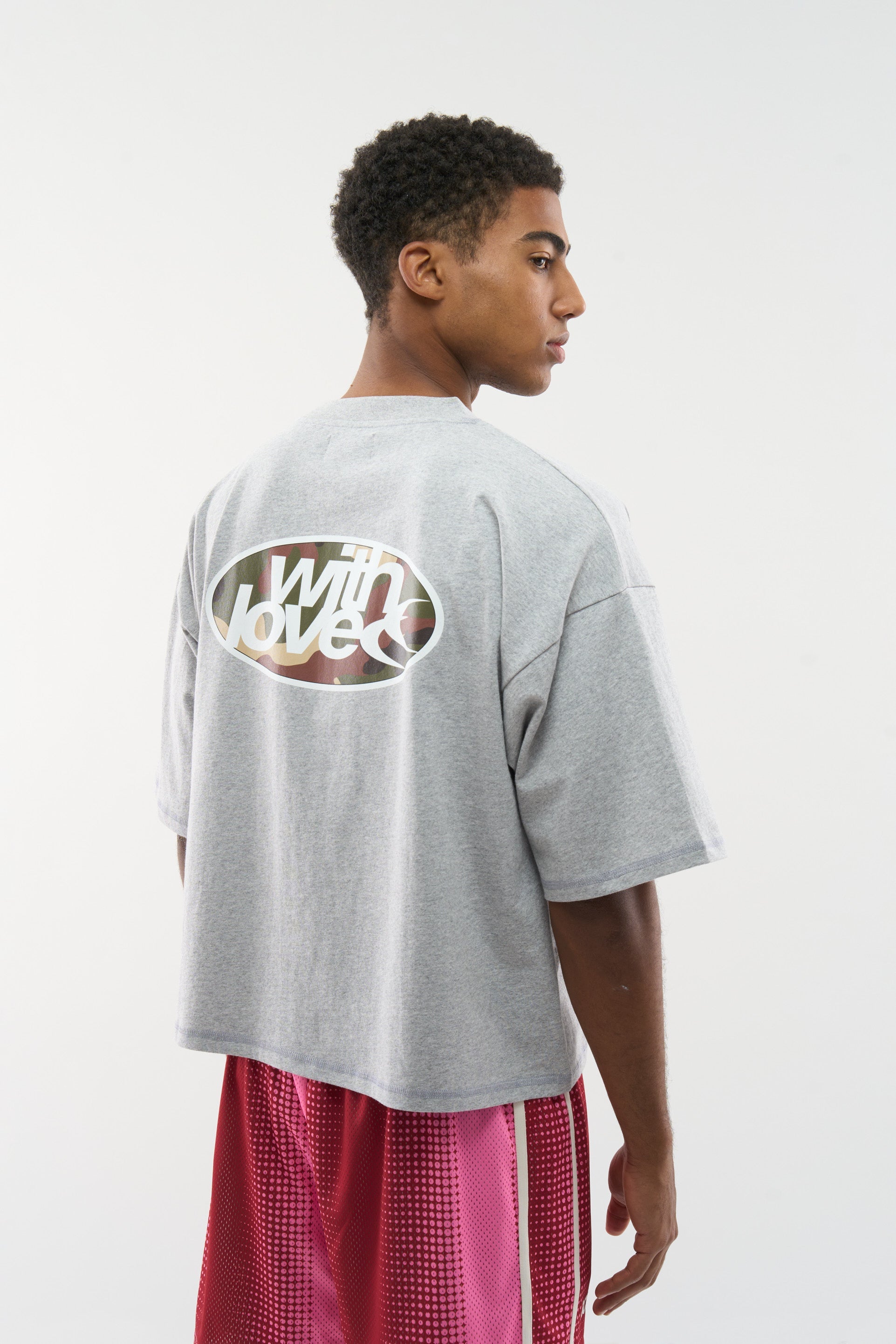 Loving Grey Melange T-Shirt