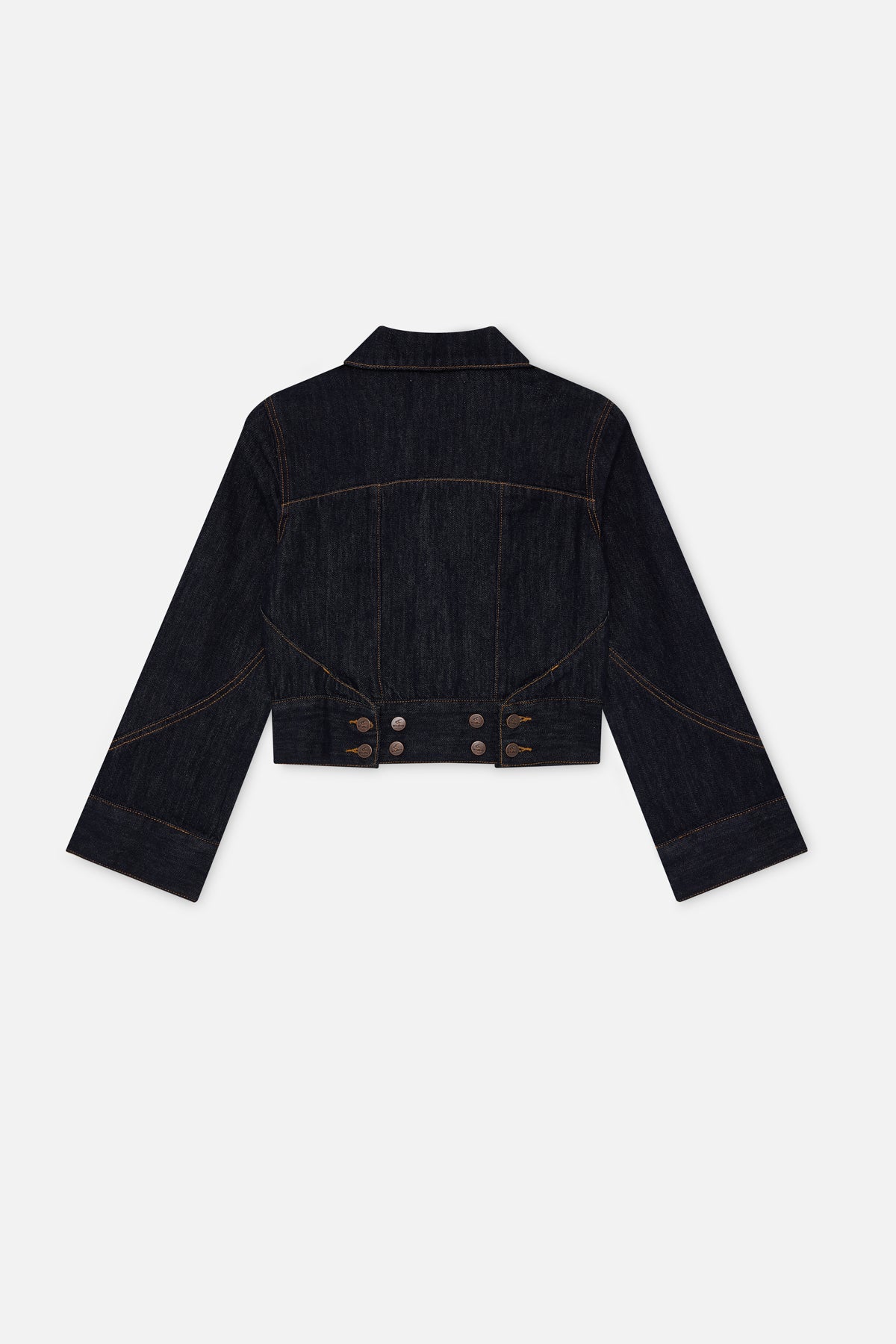 Marine Dark Blue Denim Jacket