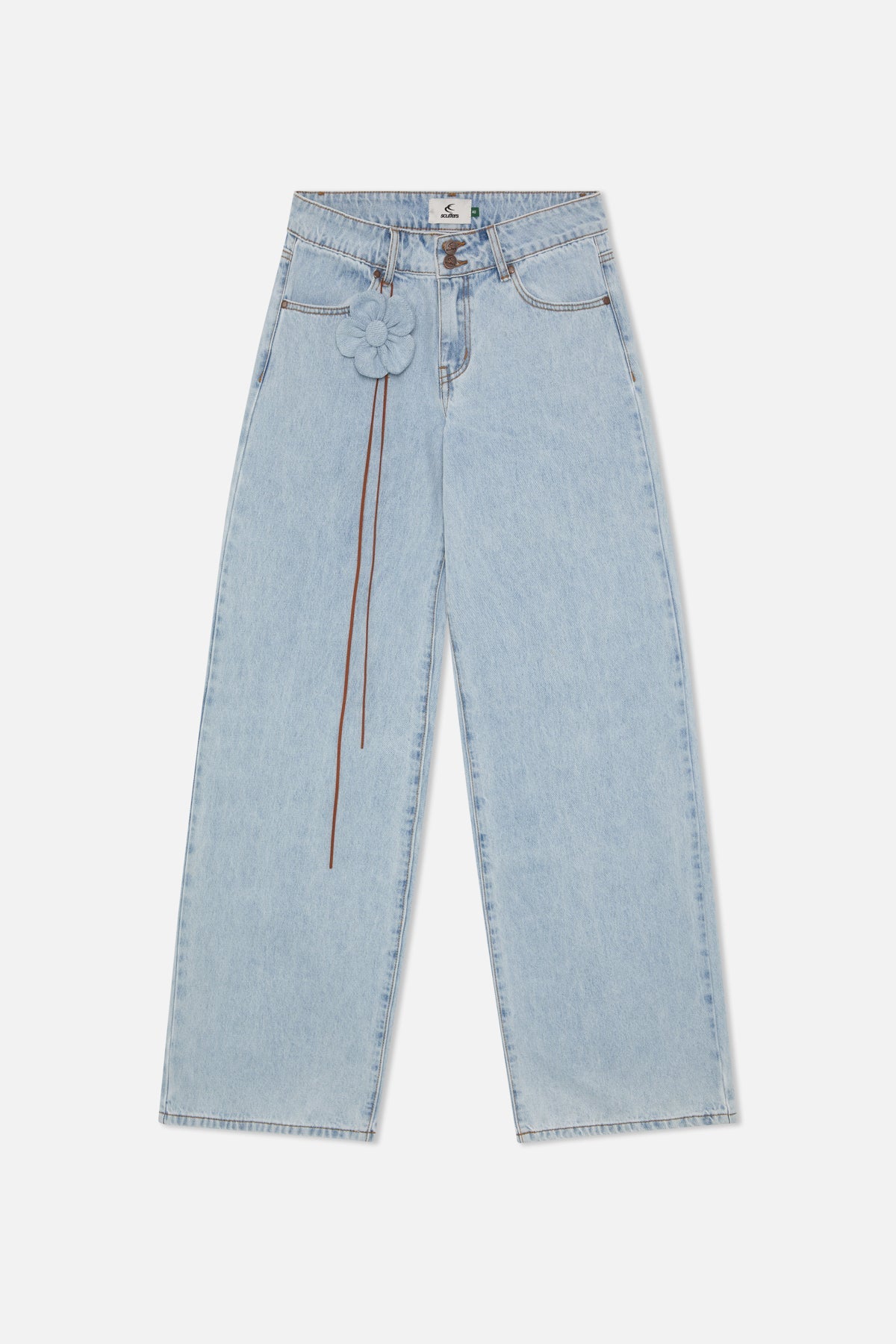 Marine Light Blue Pants