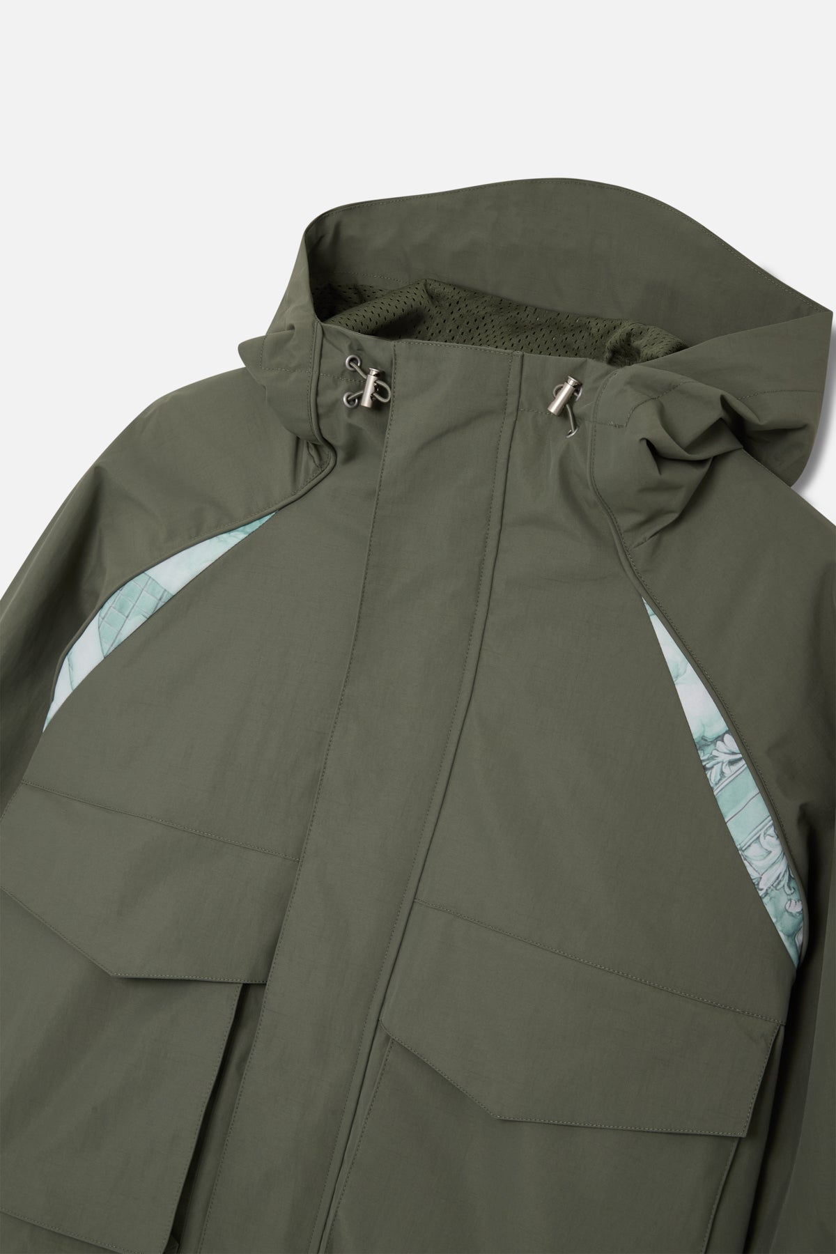 New Essential Green Windbreaker
