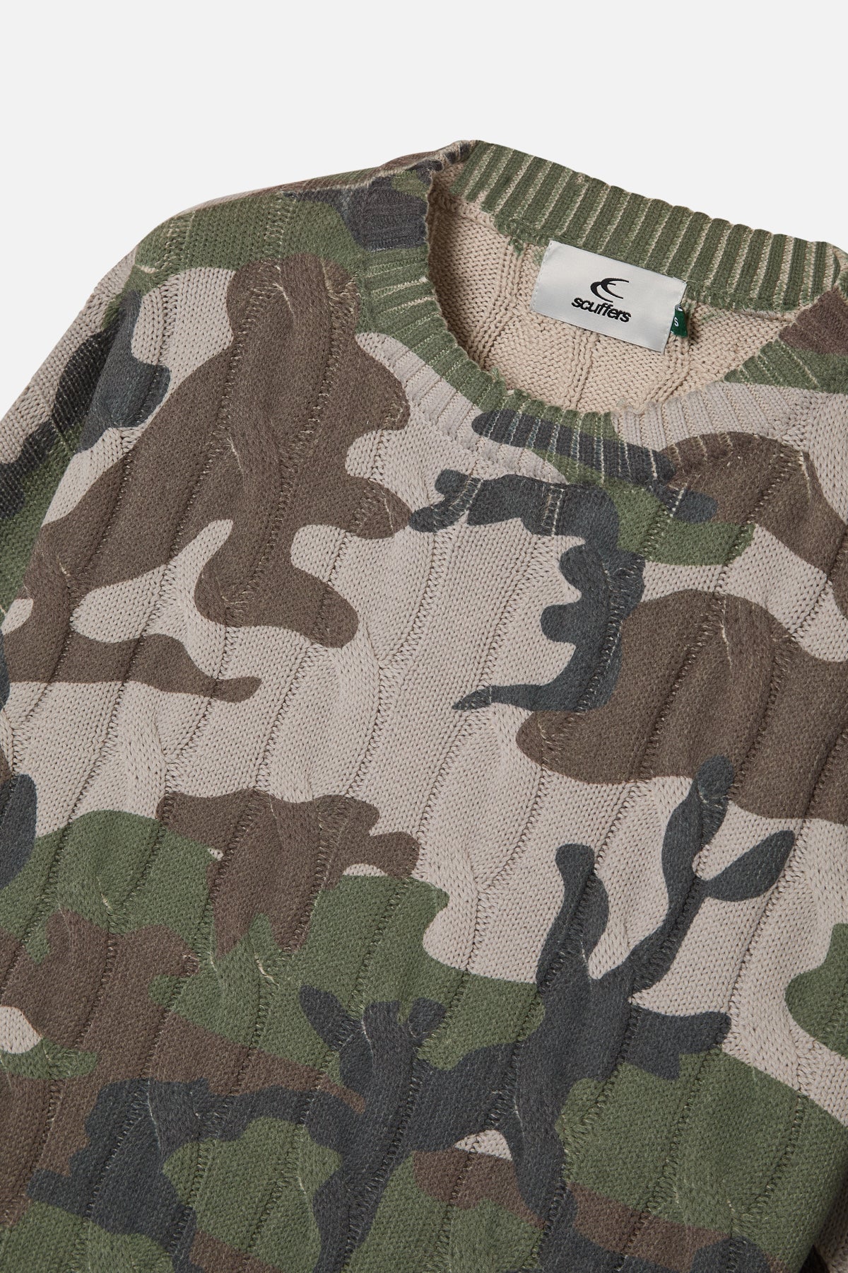 Trench Camo Knit