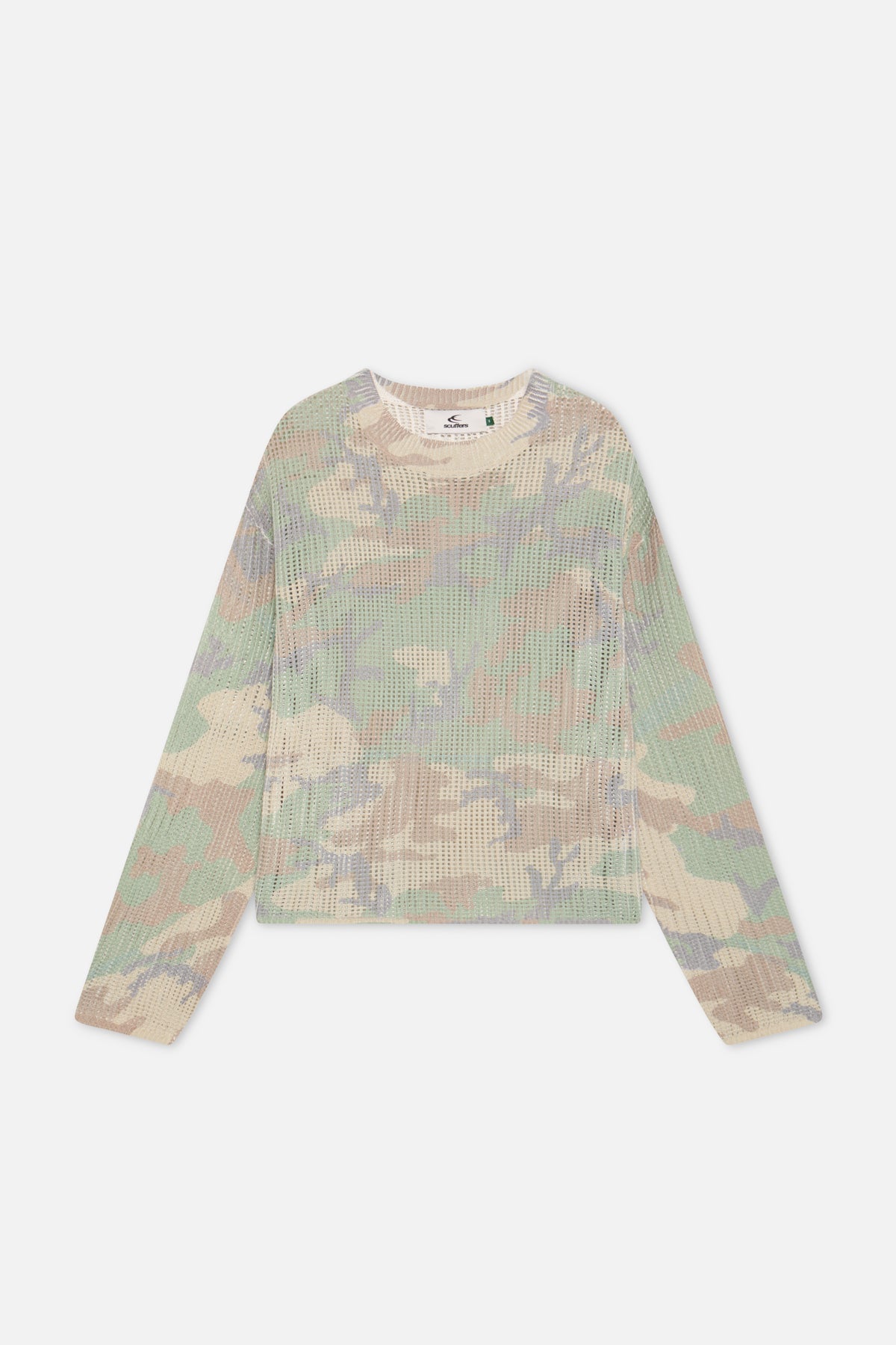 Triple Moon Camo Knit