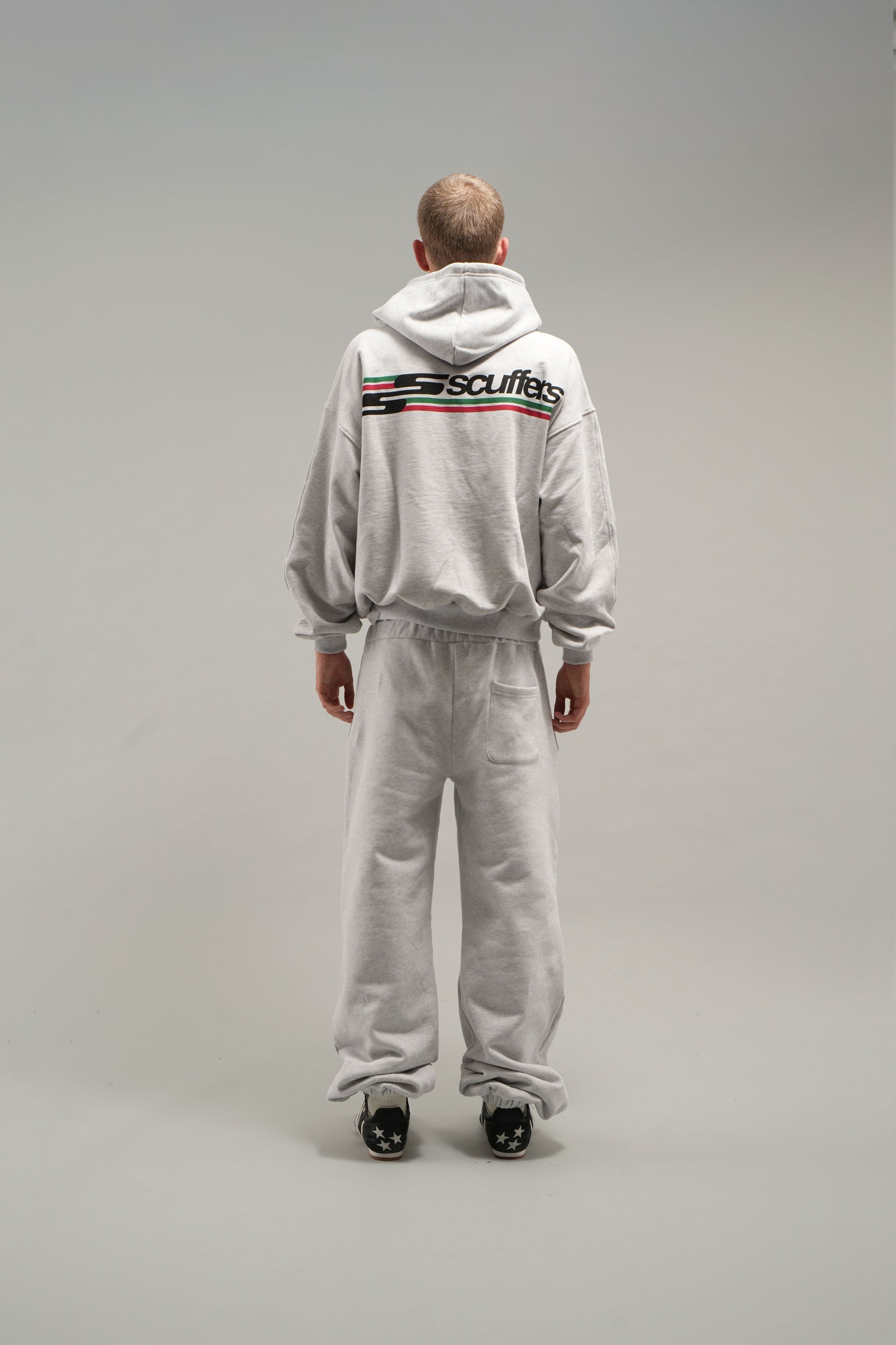 Everyday Grey Melange Pants